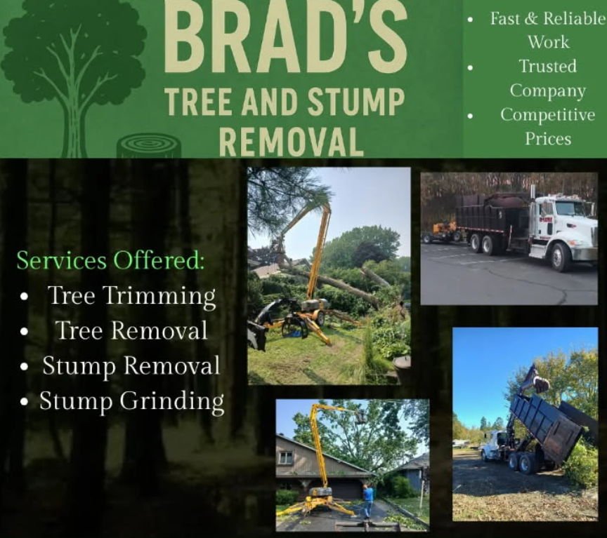 Brad's Tree Service Logo
