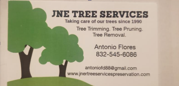 J N E Tree Services Logo