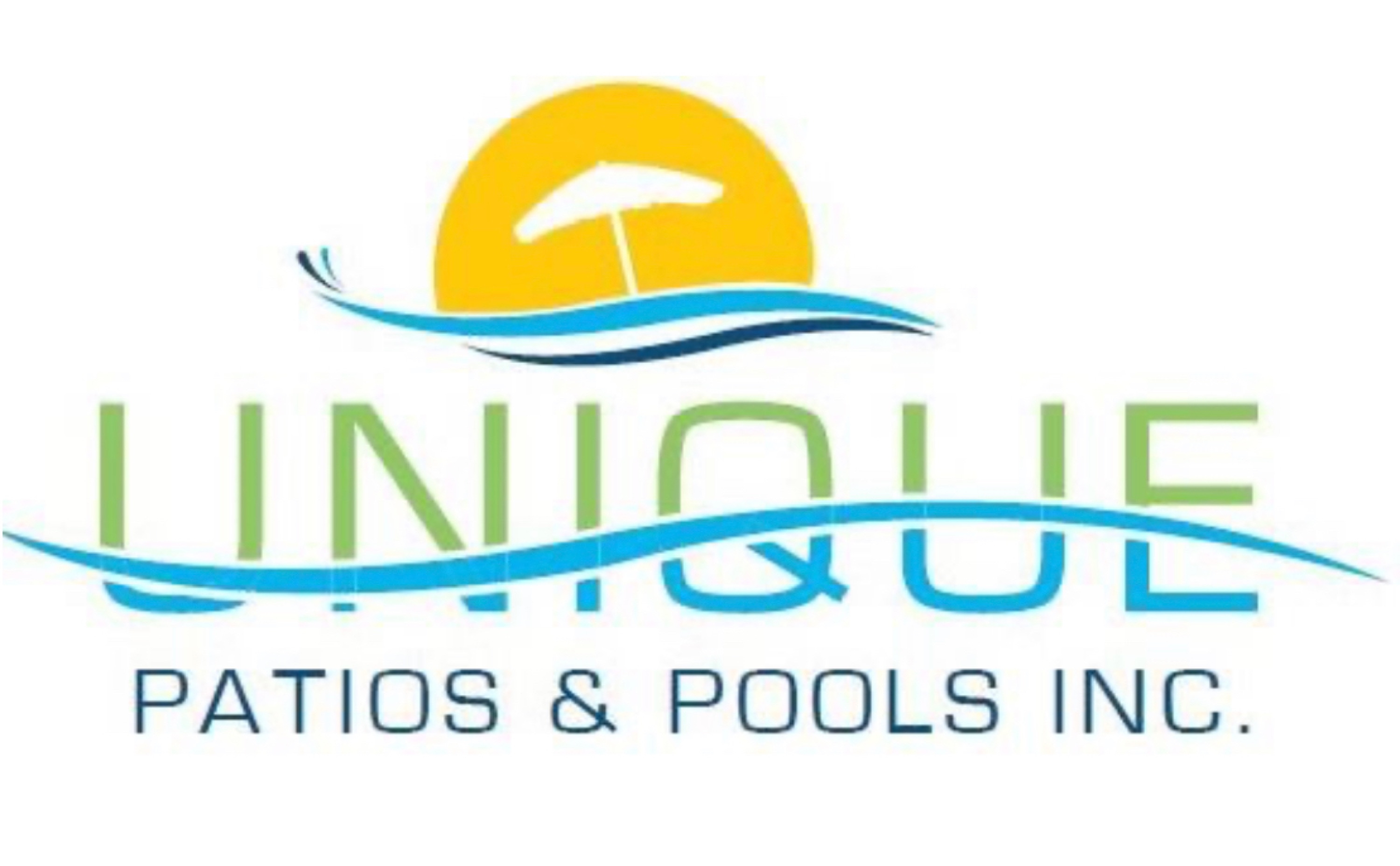 Unique Patios and Pools Logo