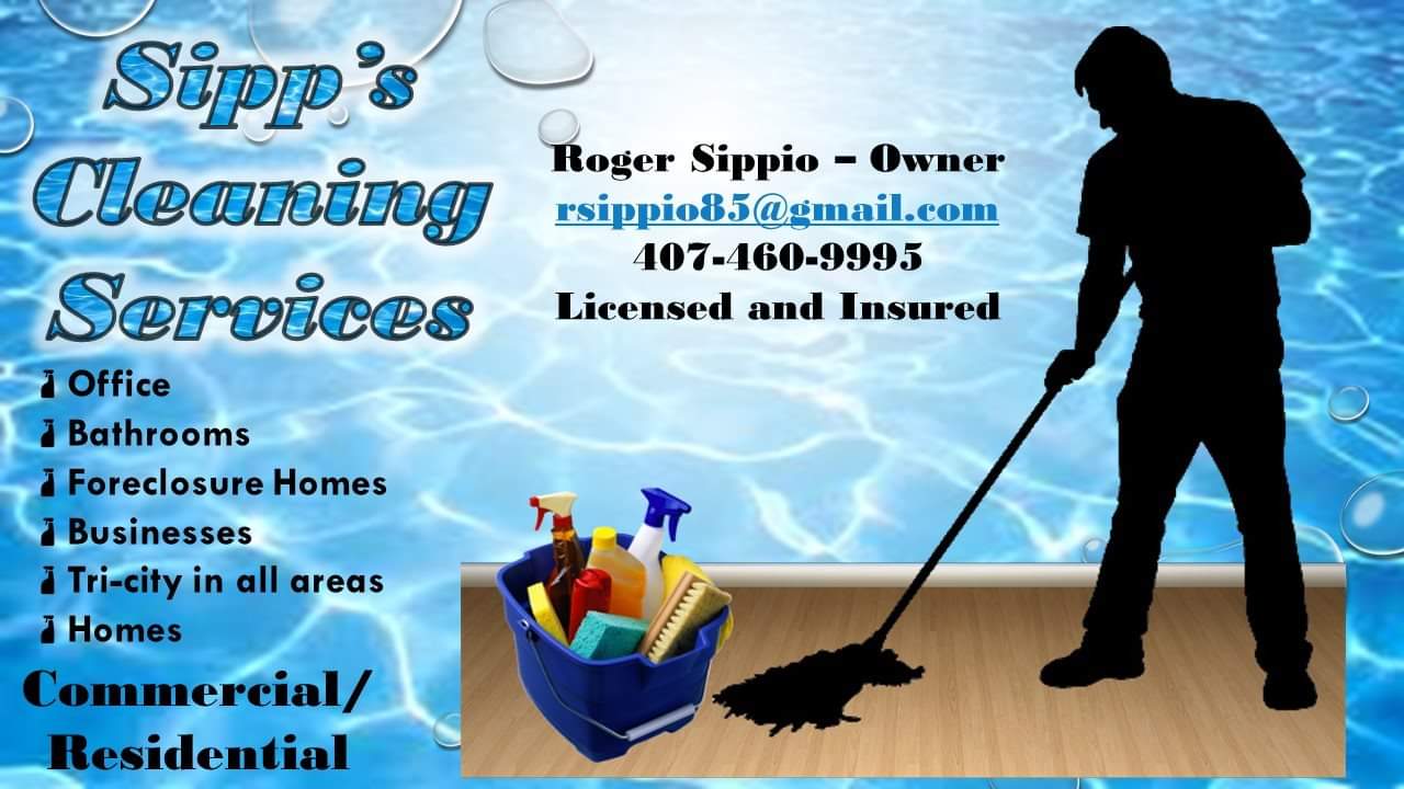 Sipp's Cleaning Service Logo