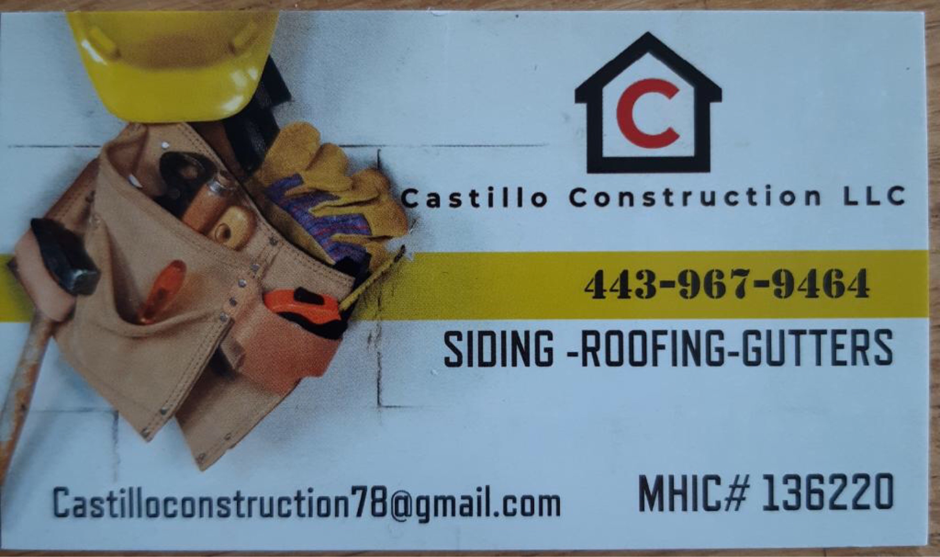 Castillo Construction Logo