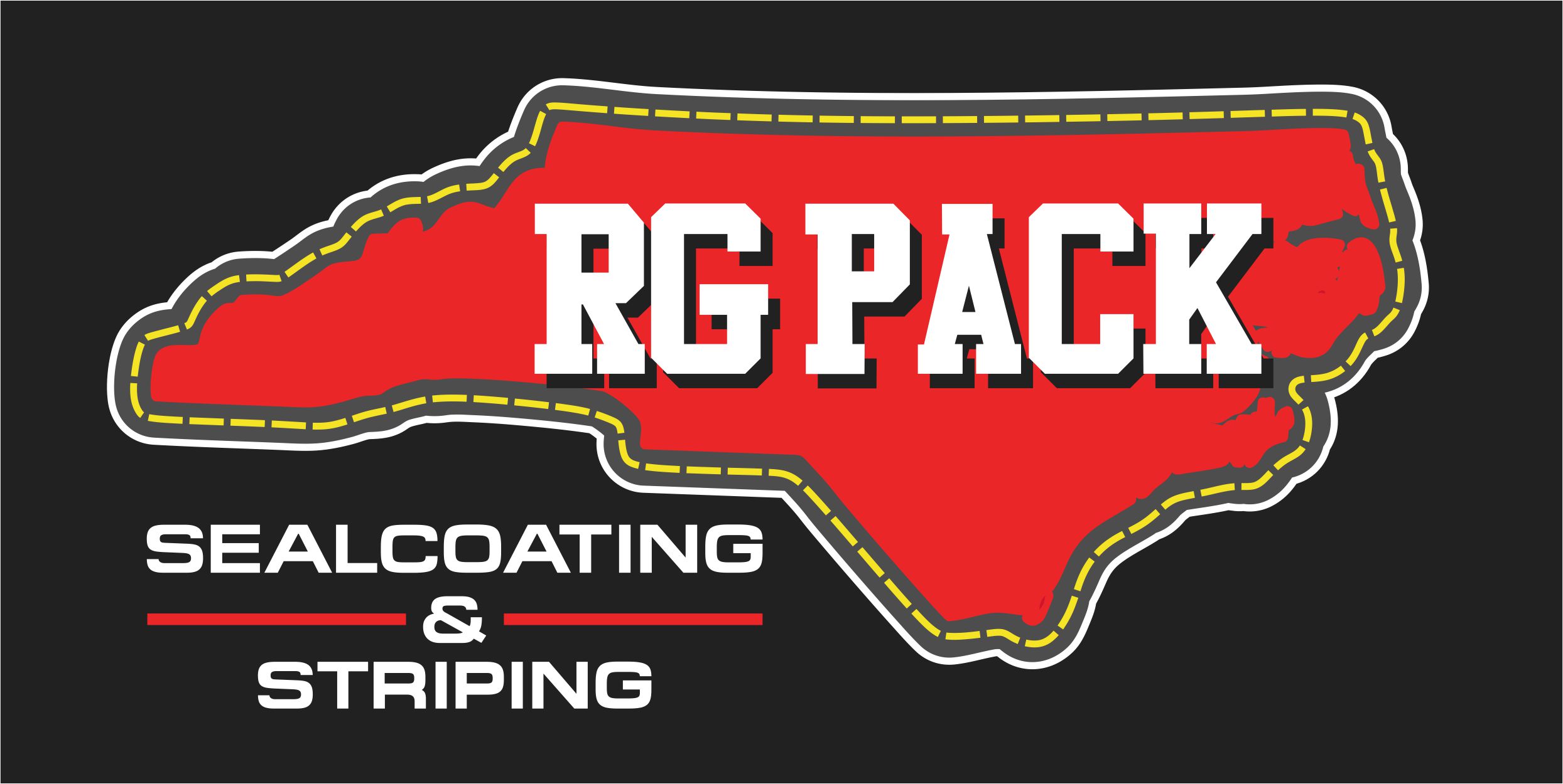 RG Pack Sealcoating & Striping Logo