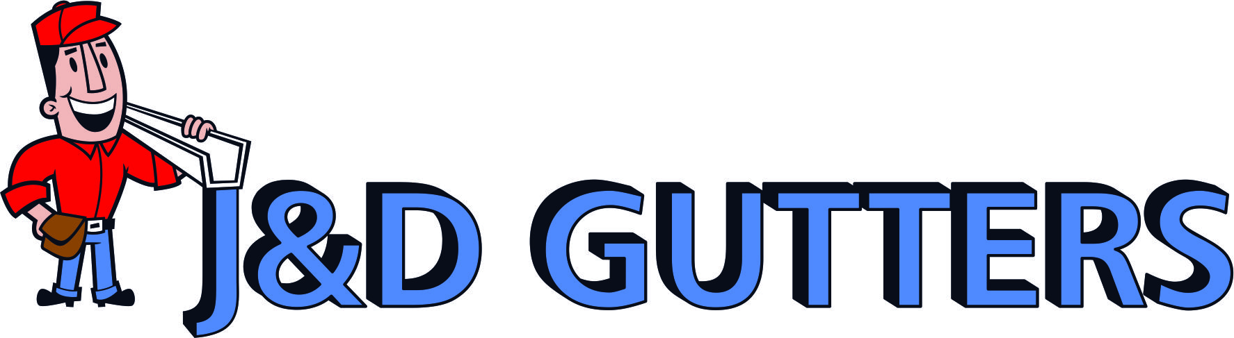 J & D Gutters Logo