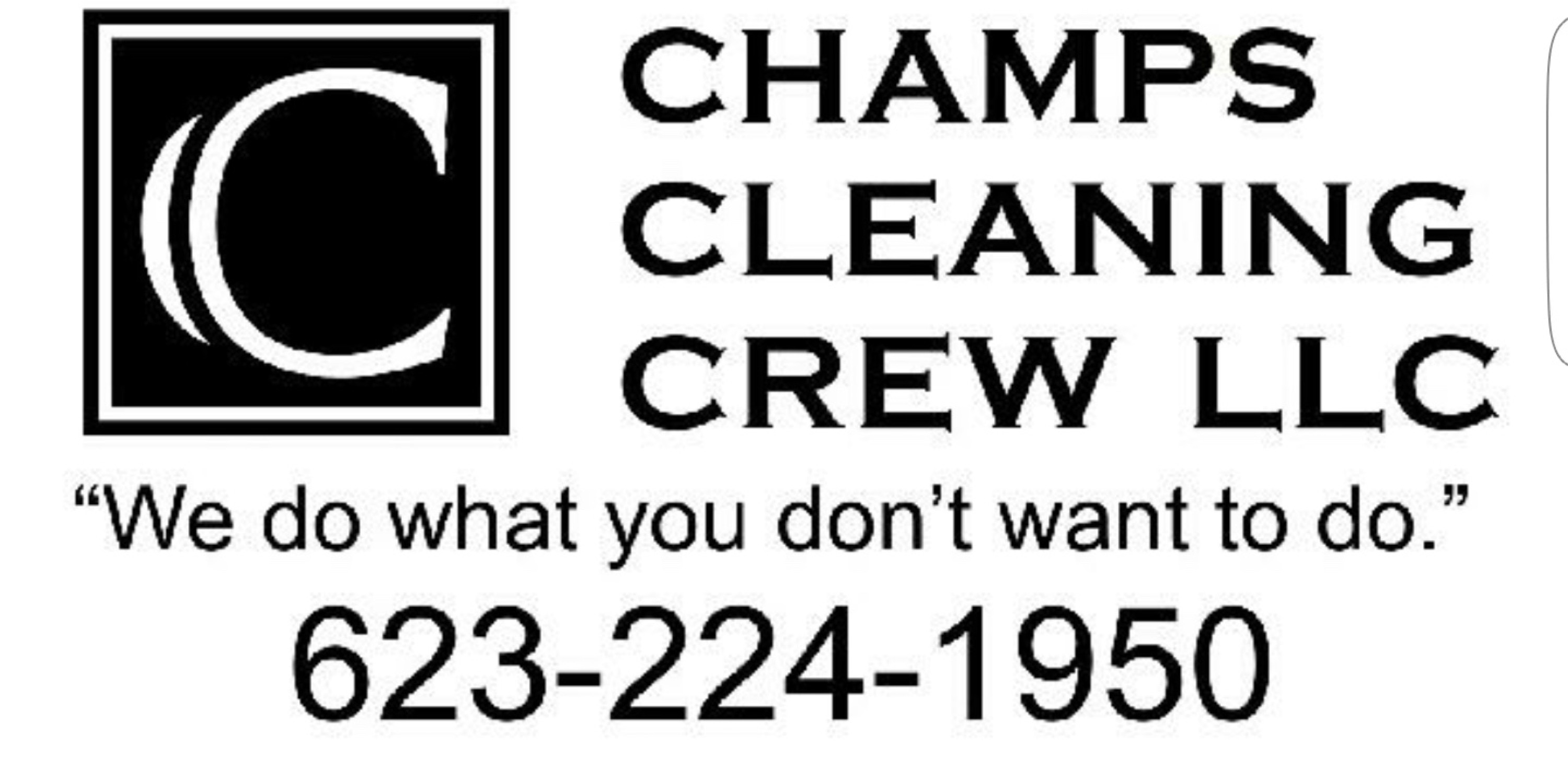 Champs Cleaning Crew Logo