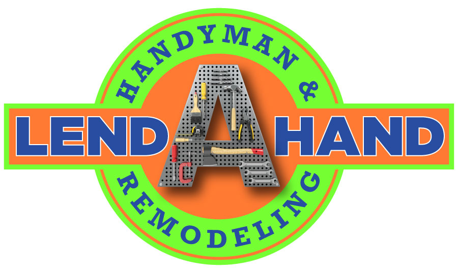 Lend A Hand Handyman Logo