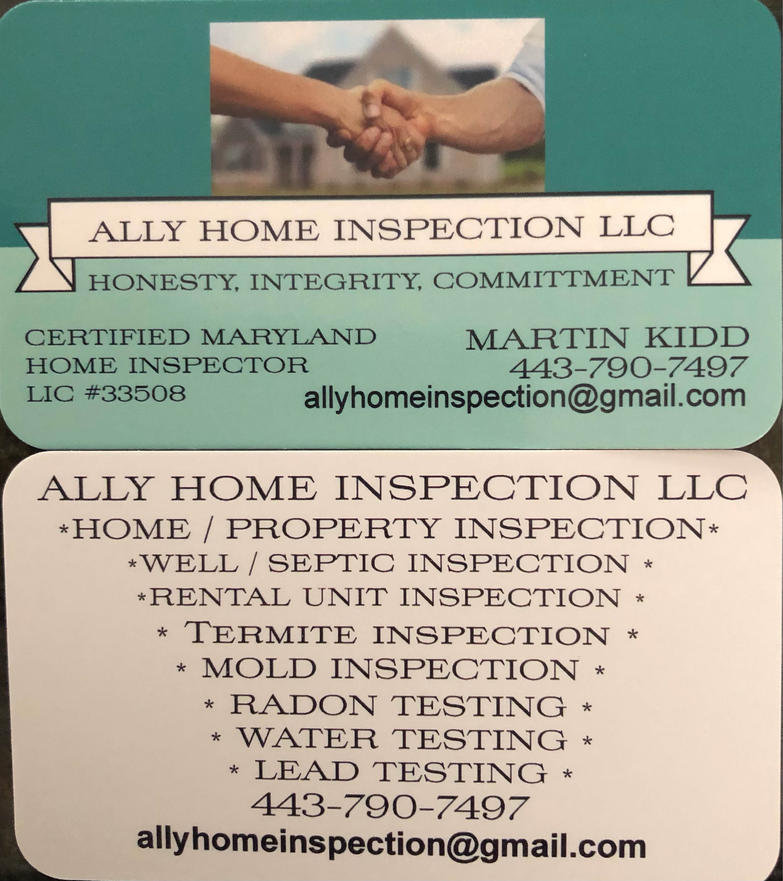 Ally Home Inspection, LLC Logo