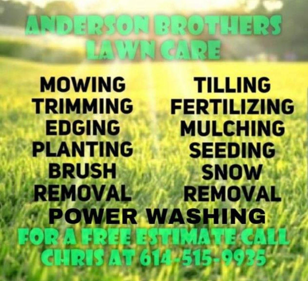 Anderson Brothers Lawn Care Logo