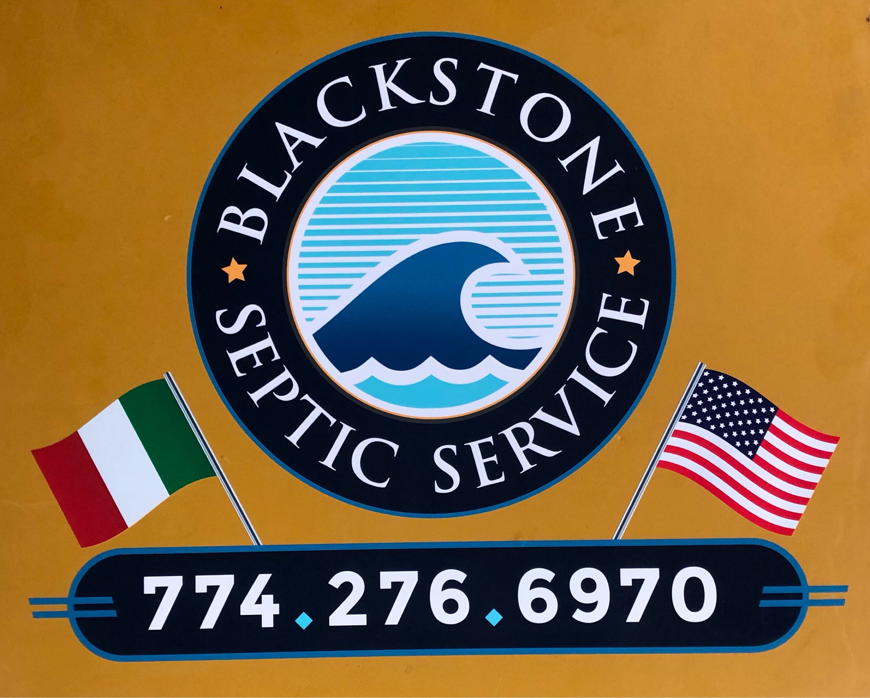Blackstone Septic Service Logo