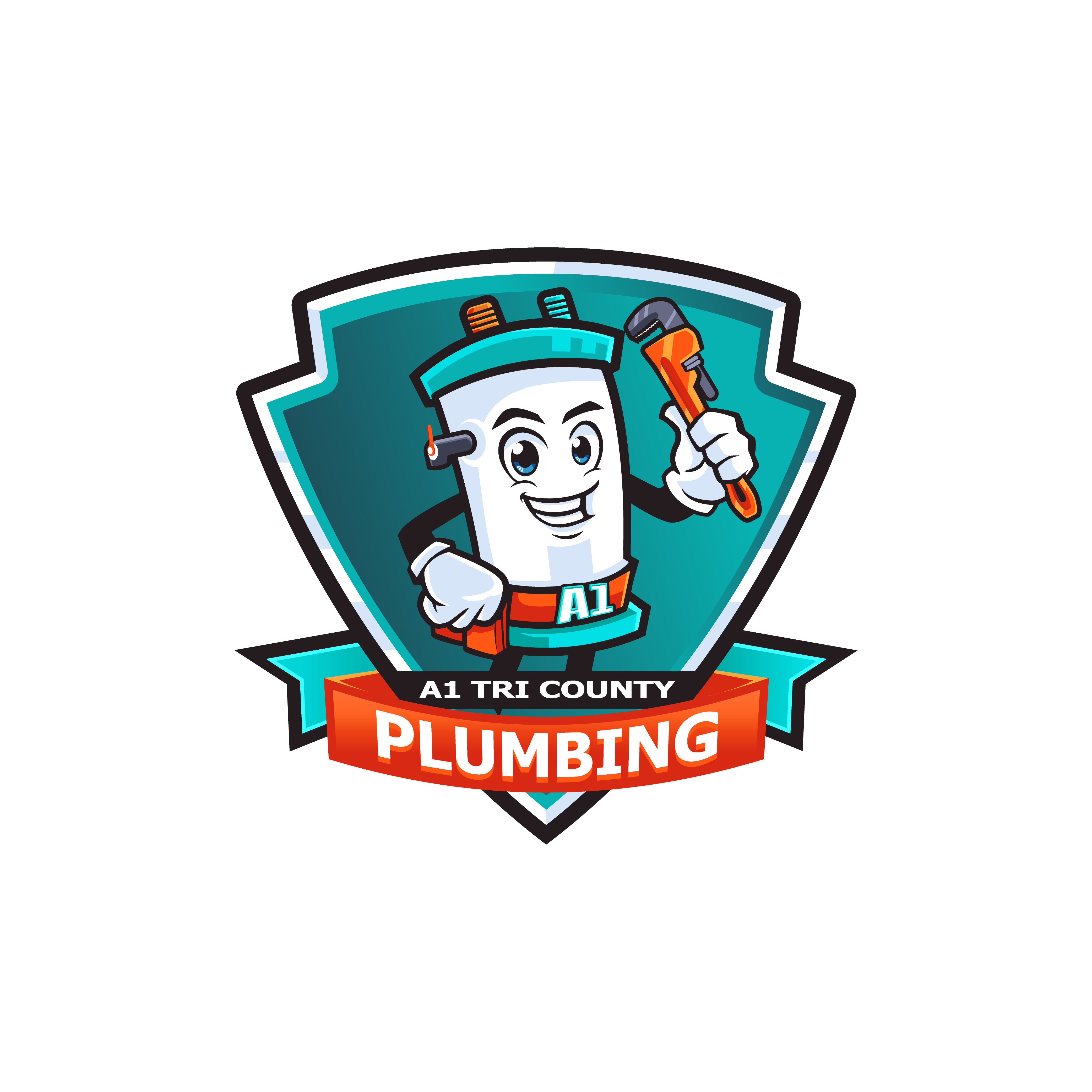 A1 Tri-County Plumbing Logo