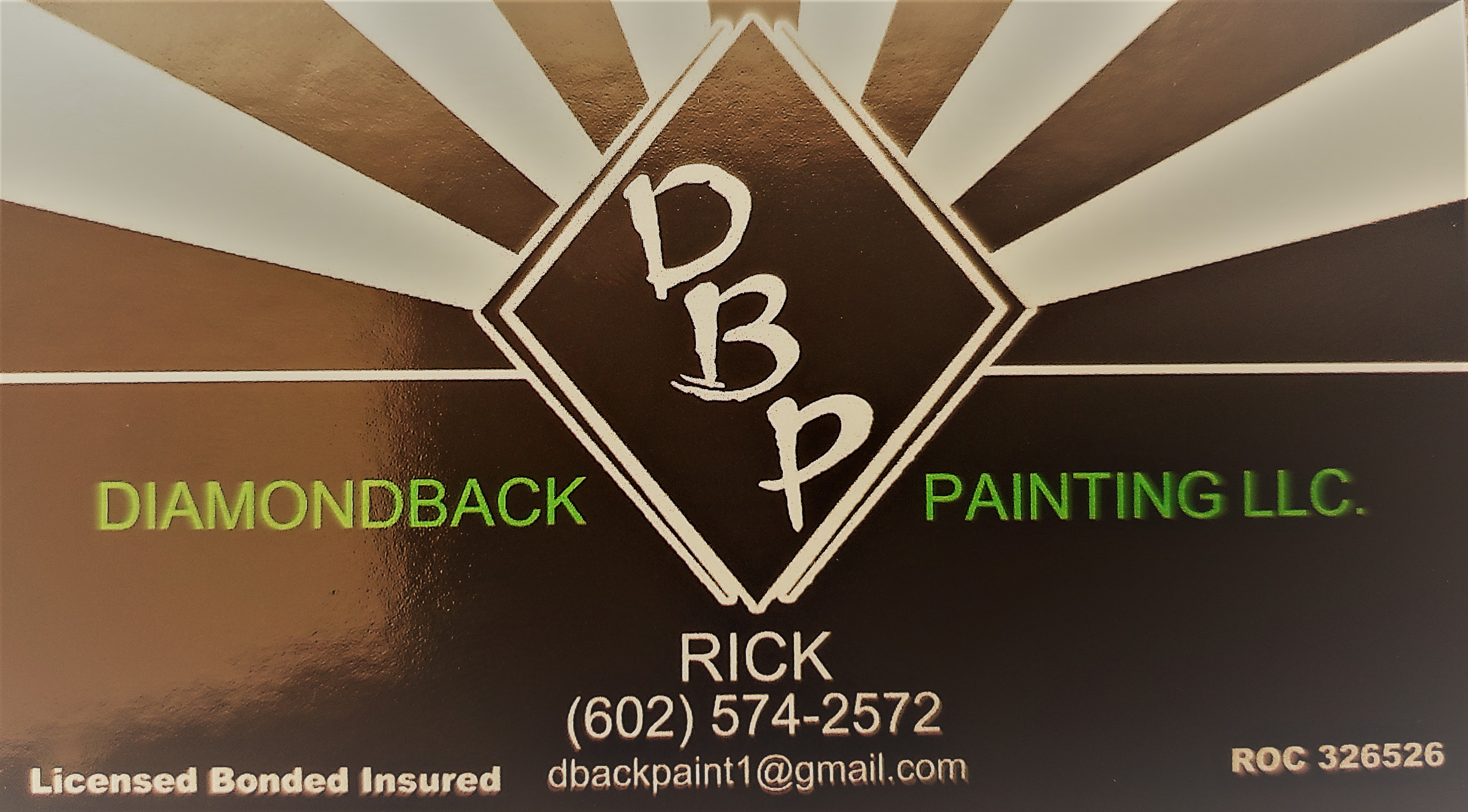 Diamondback Painting LLC Logo