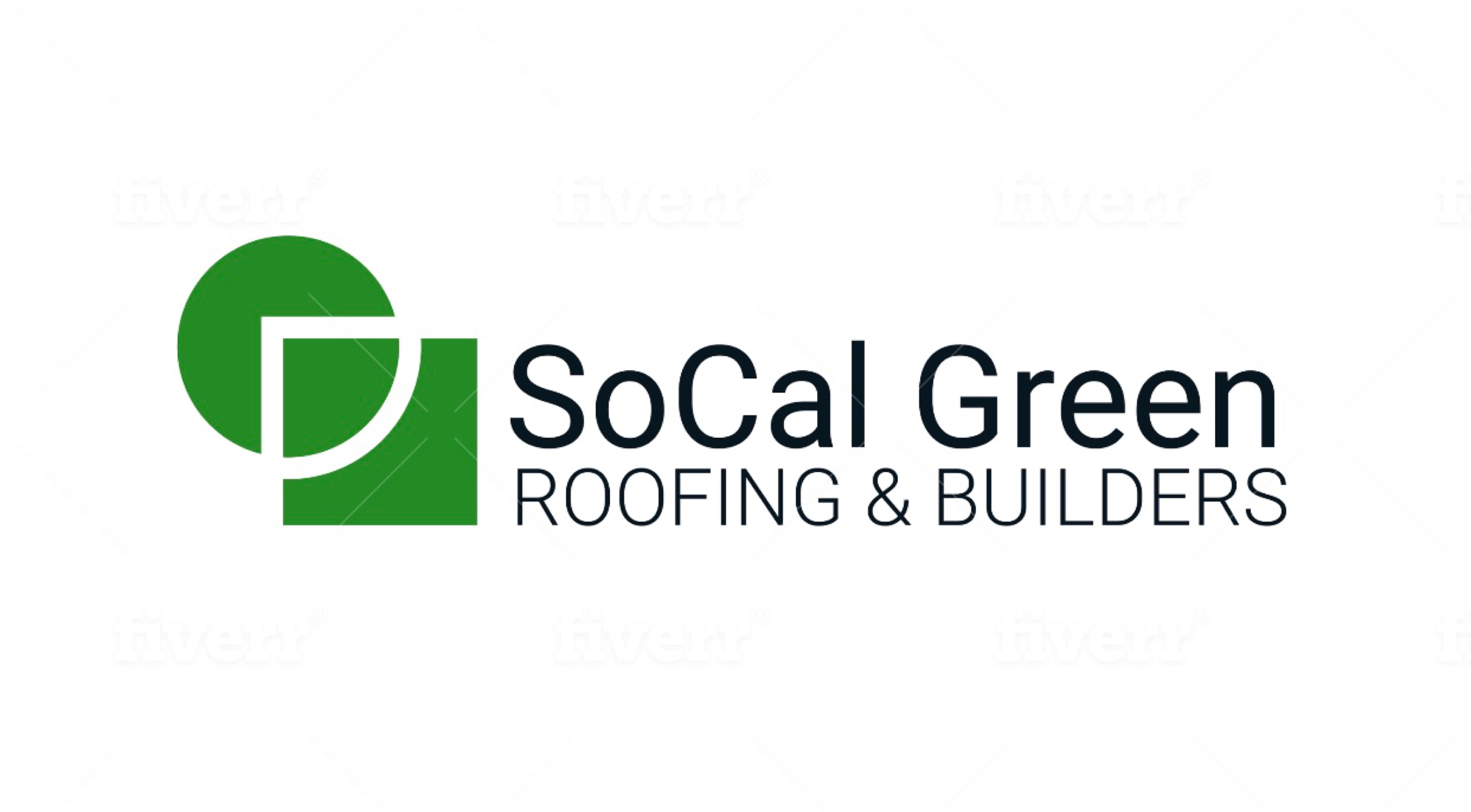 SoCal Green Roofing & Builders Logo