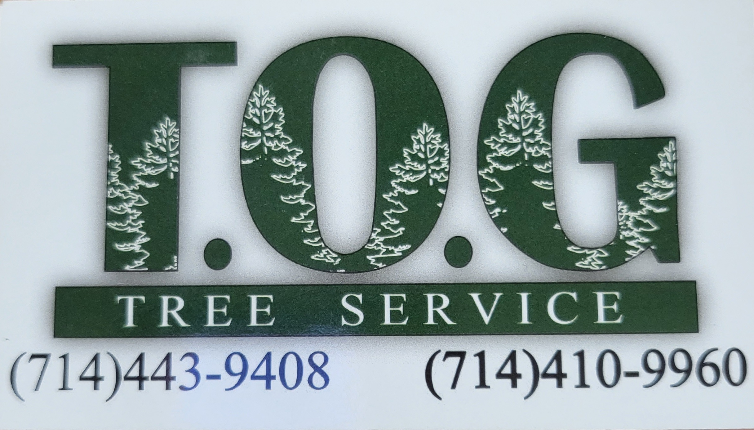 T.O.G Tree Services - Unlicensed Contractor Logo