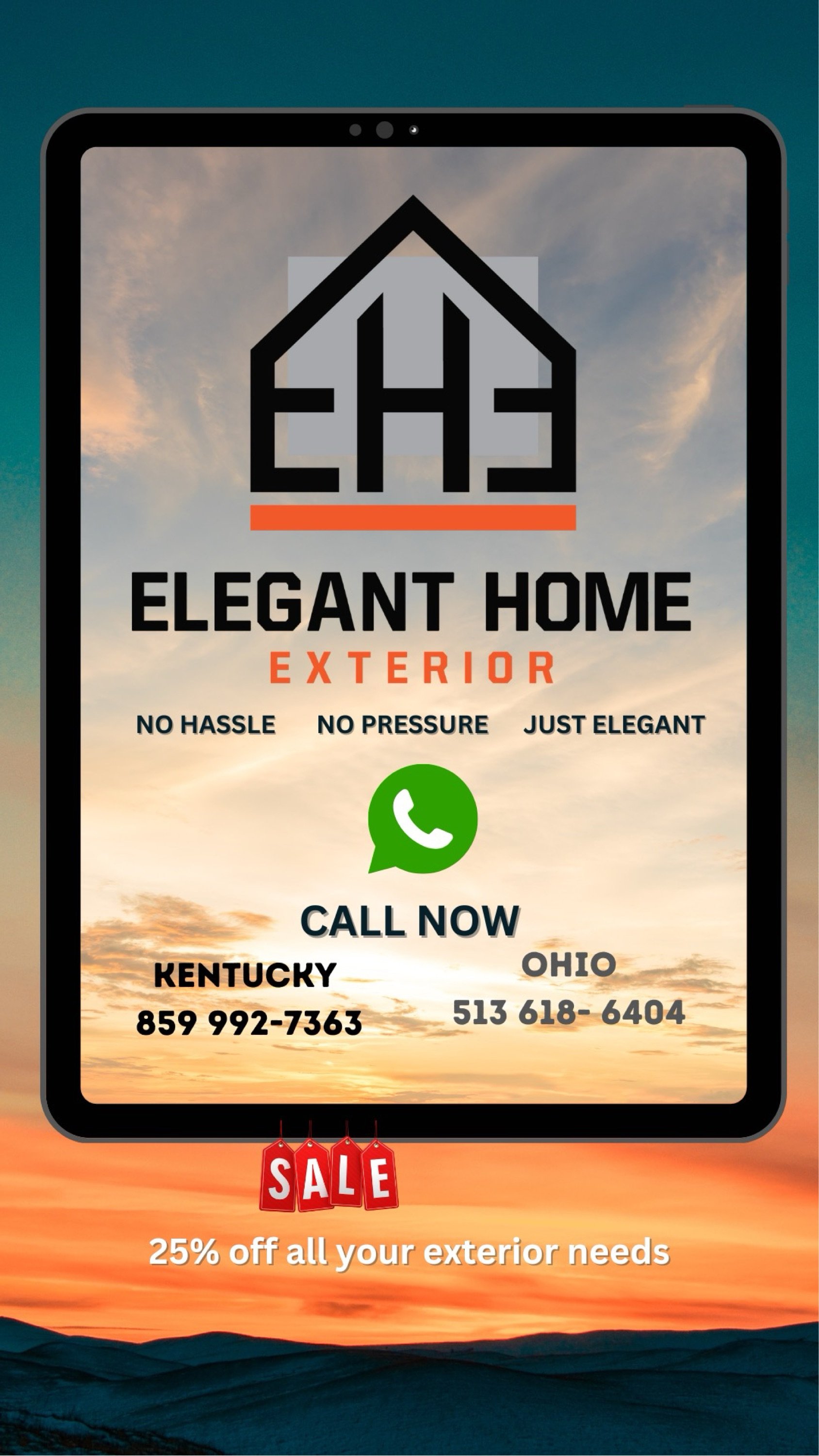 Elegant Home Exteriors LLC Logo