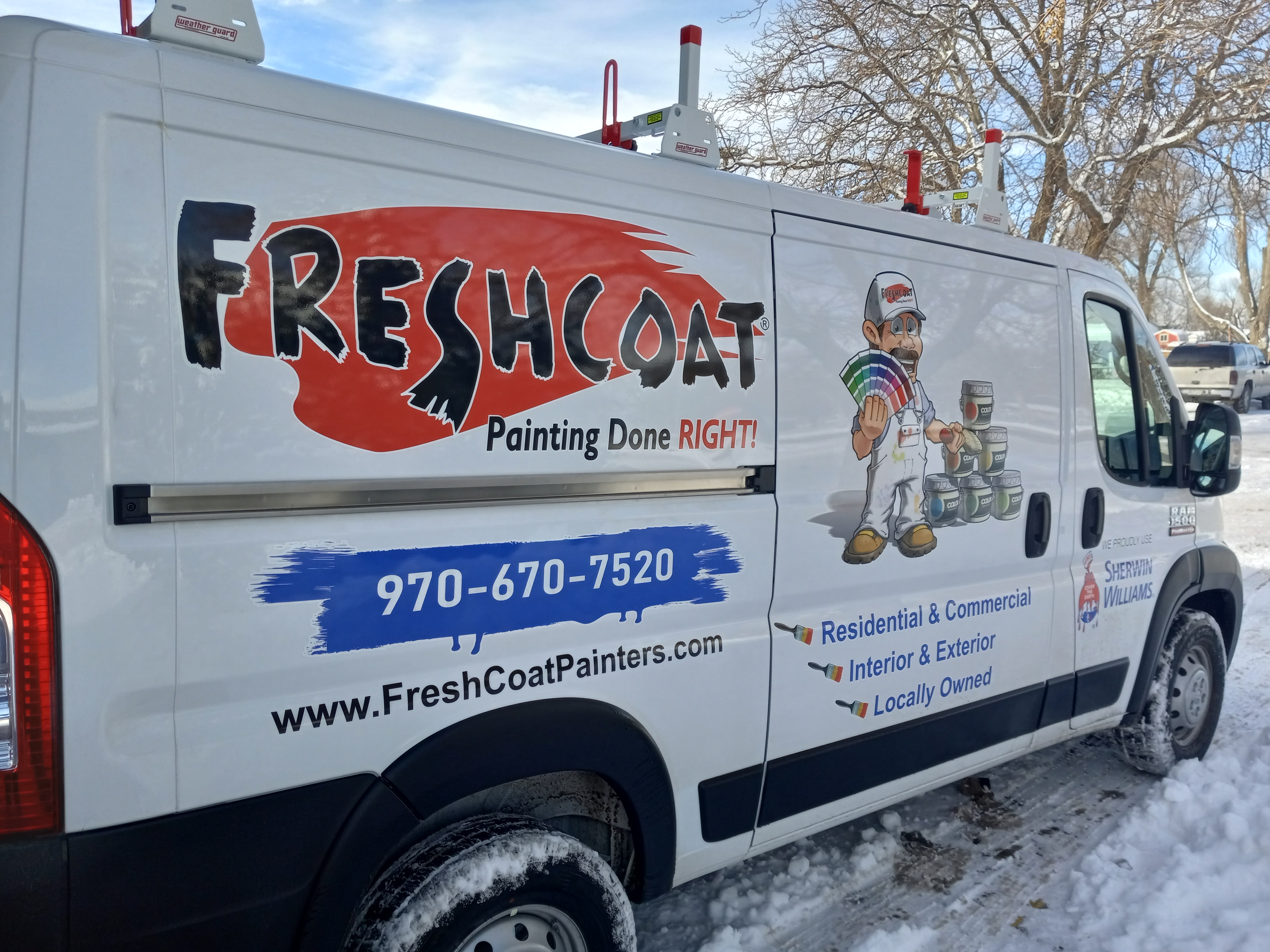 Fresh Coat Painters South Platte Logo