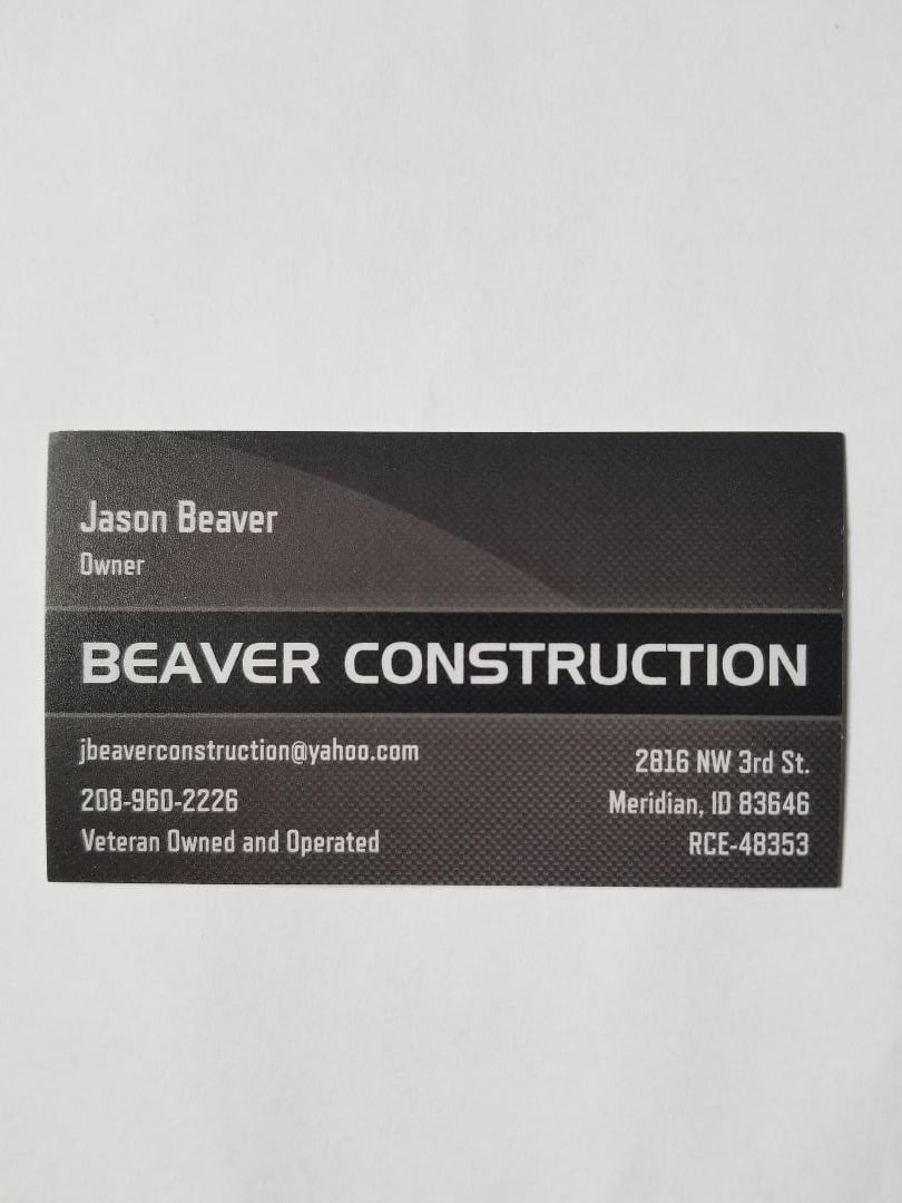 Beaver Construction, LLC Logo