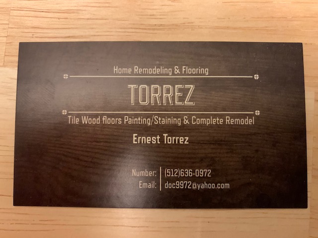 Torrez Flooring & Home Remodeling Logo