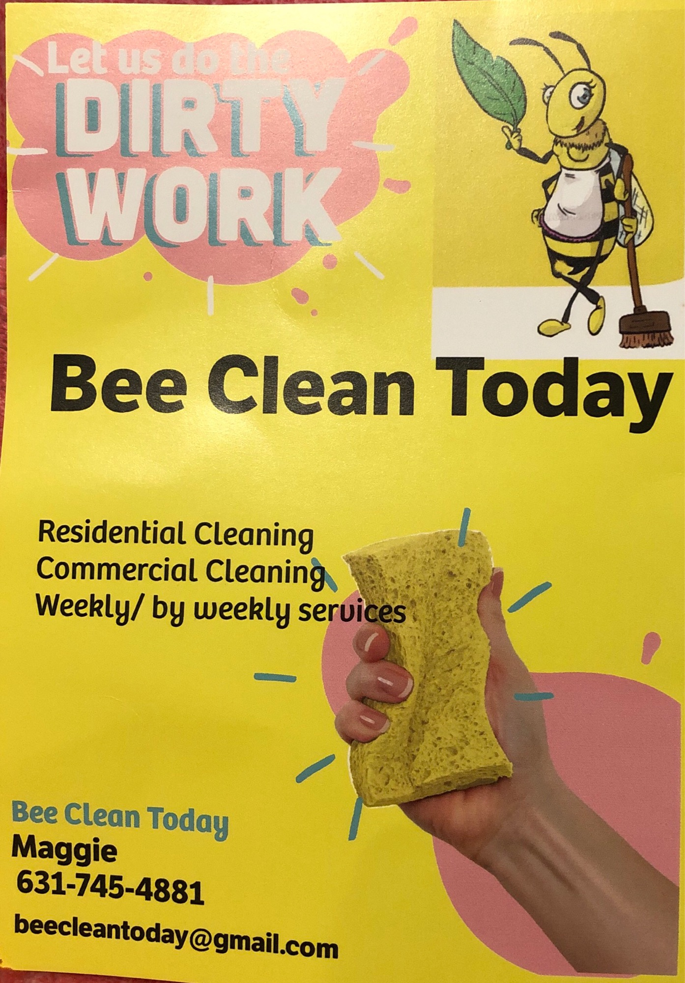 Bee Clean Today Logo