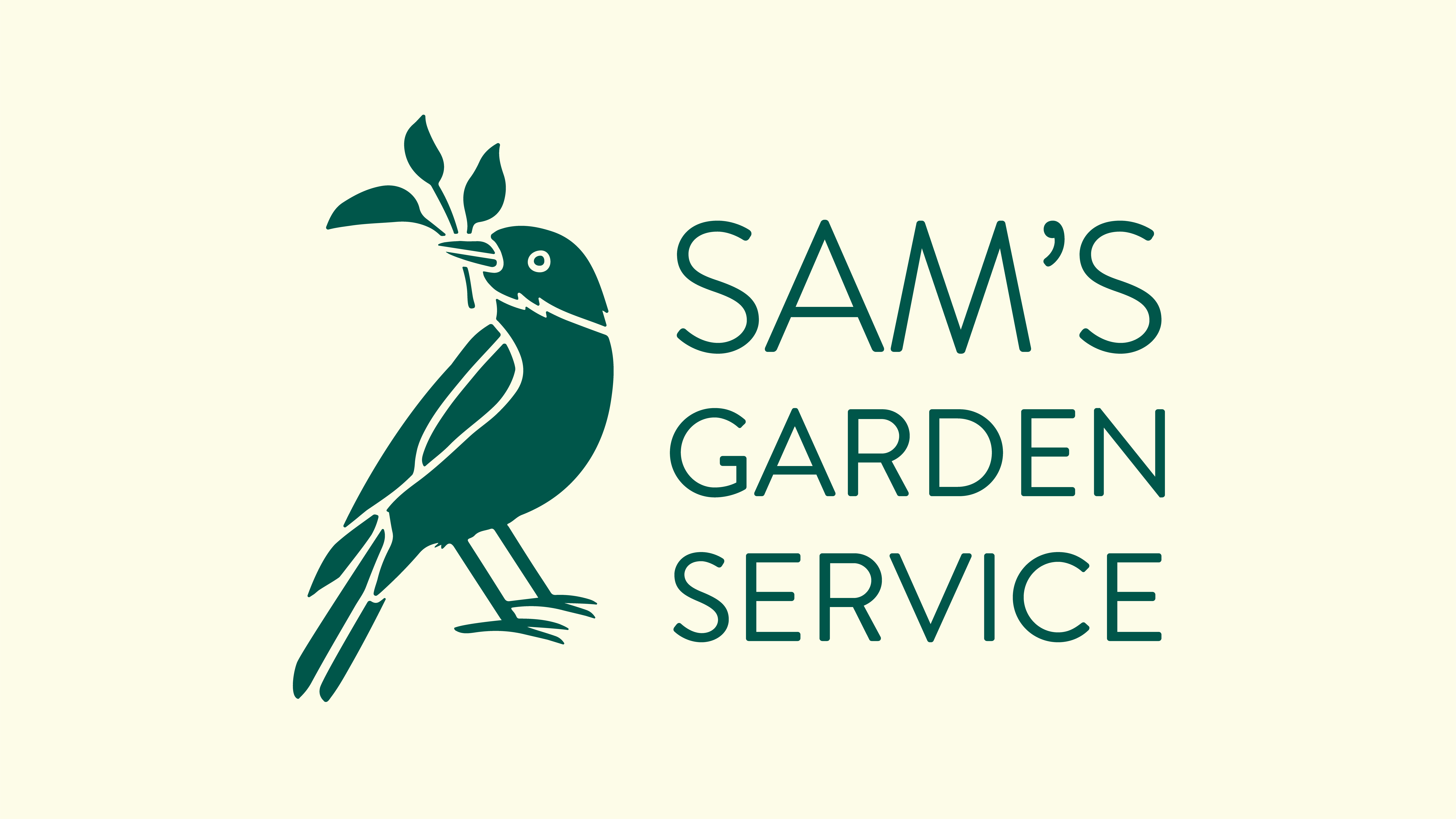 Sam's Garden Service Logo