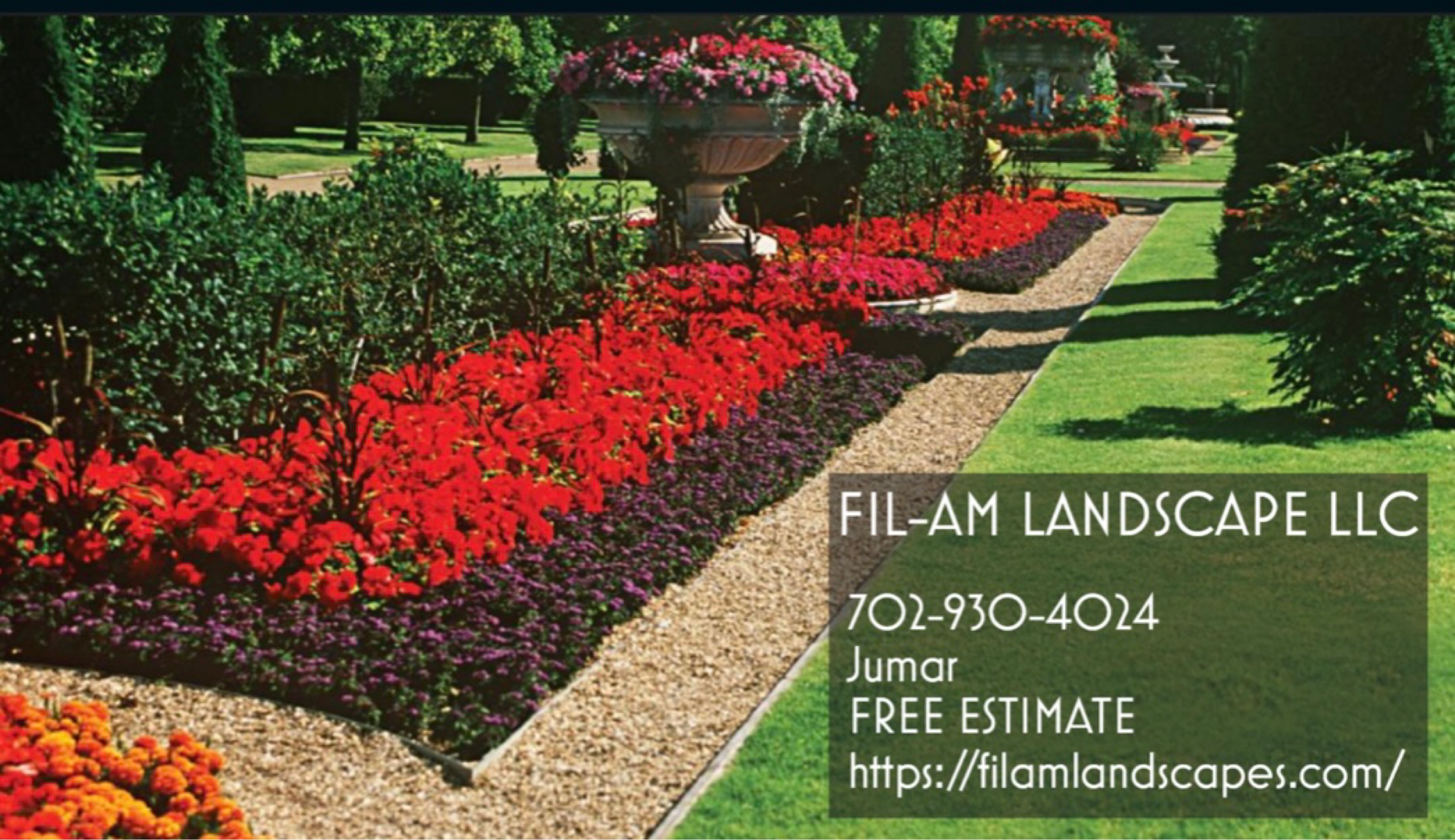 Fil-Am Landscape Logo