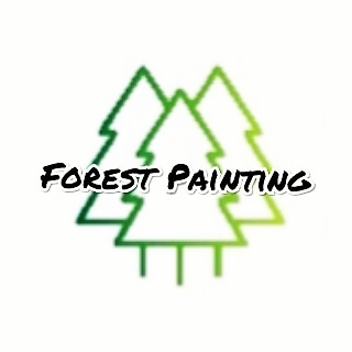 Forest Painting Logo