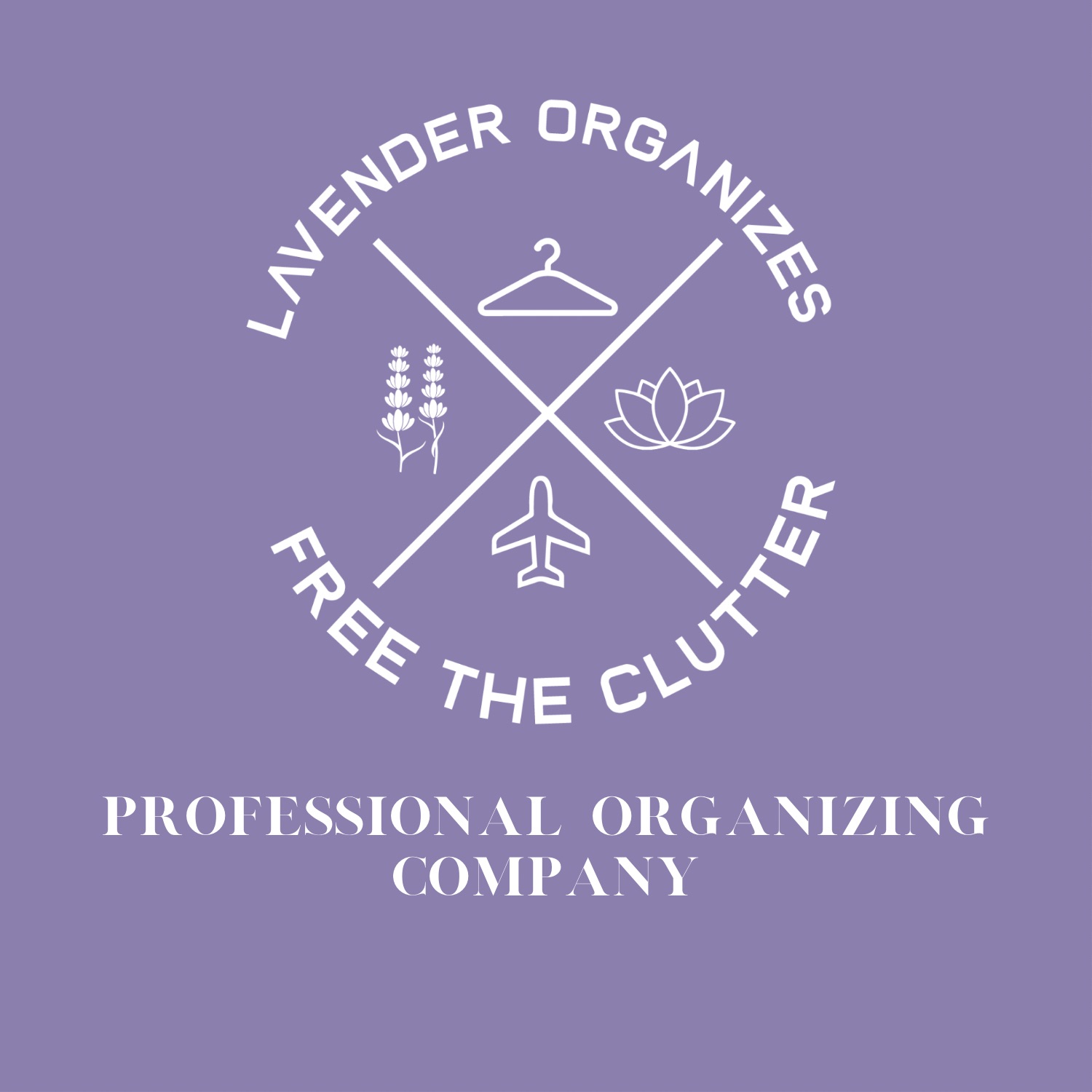 Lavender Organizes Logo