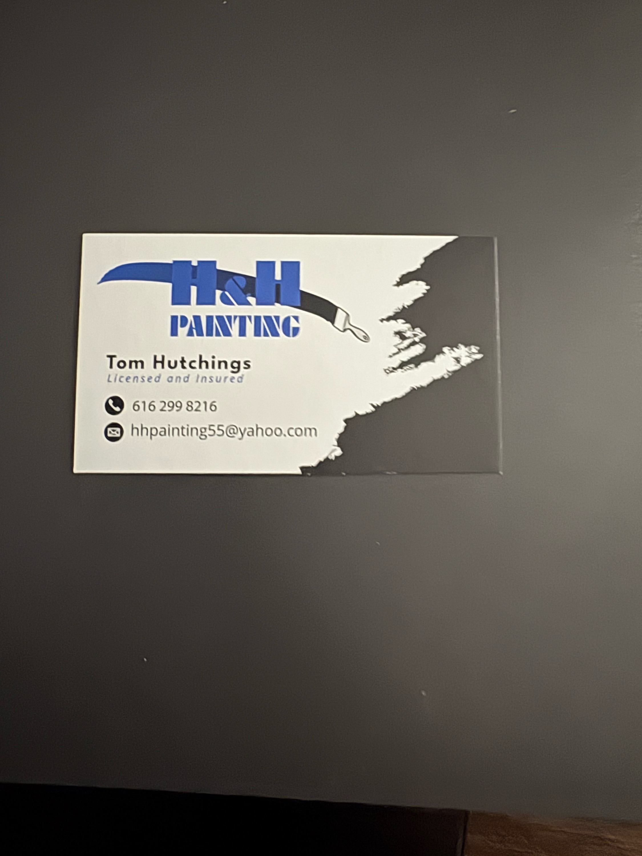 H & H Painting Logo