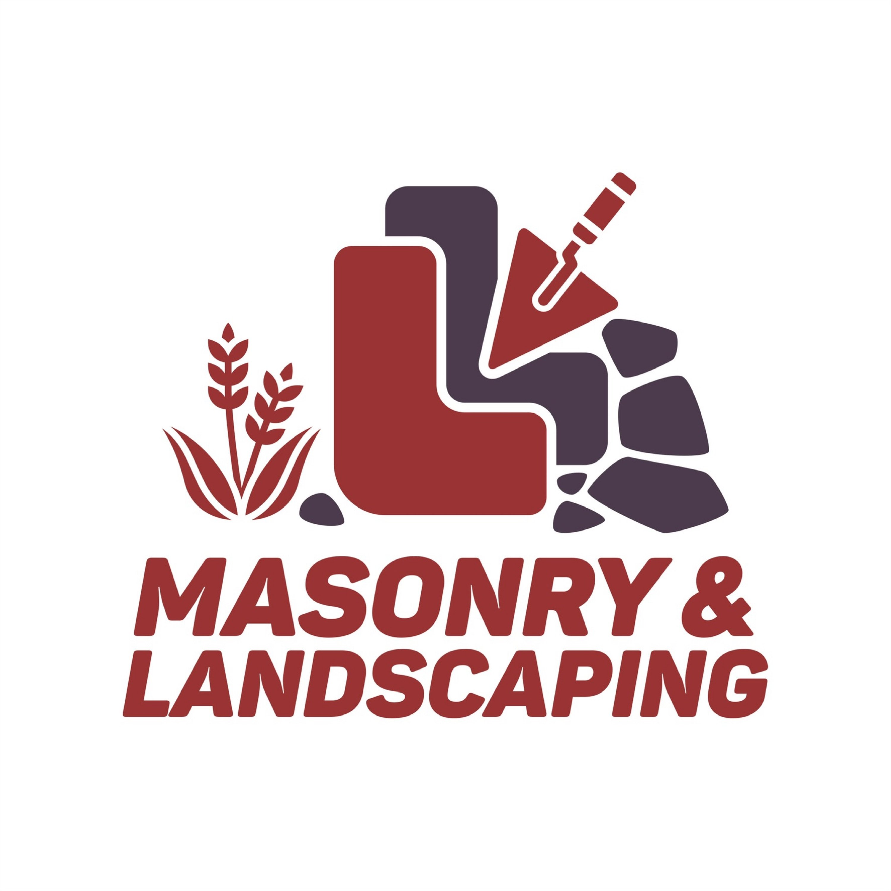 LL Masonry & Landscaping Logo