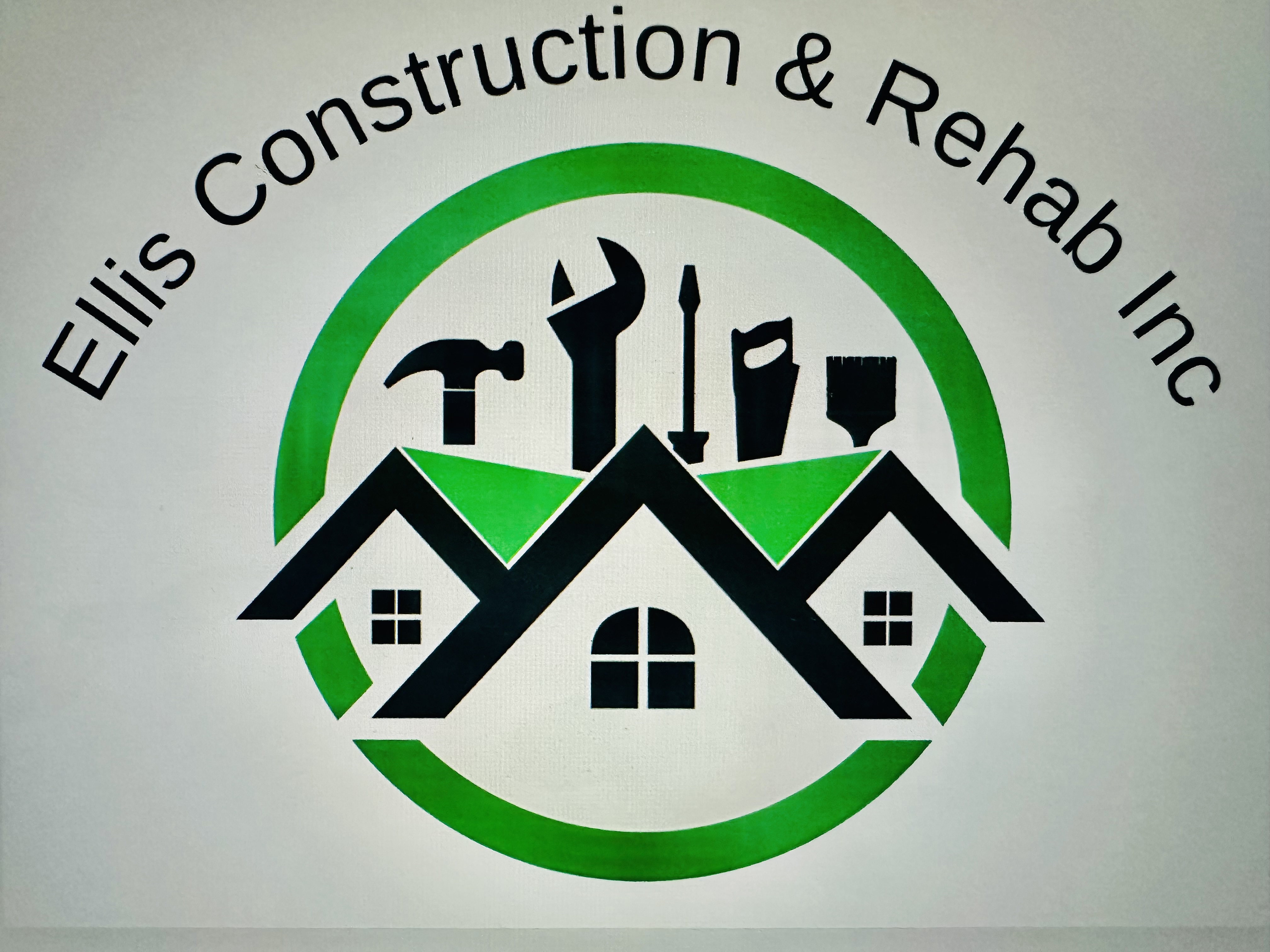 Ellis Construction & Rehab Logo