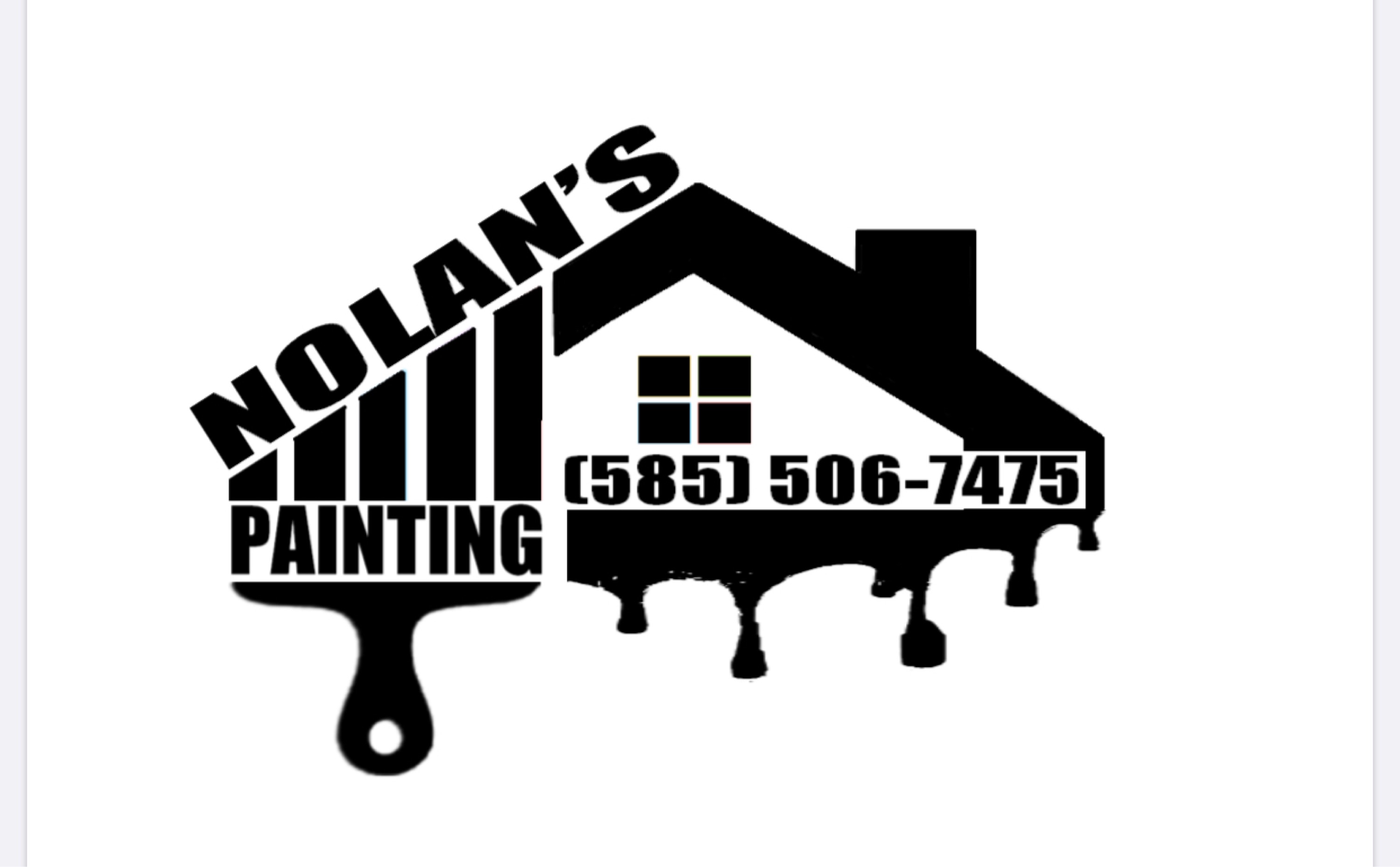 Nolan's Painting Logo