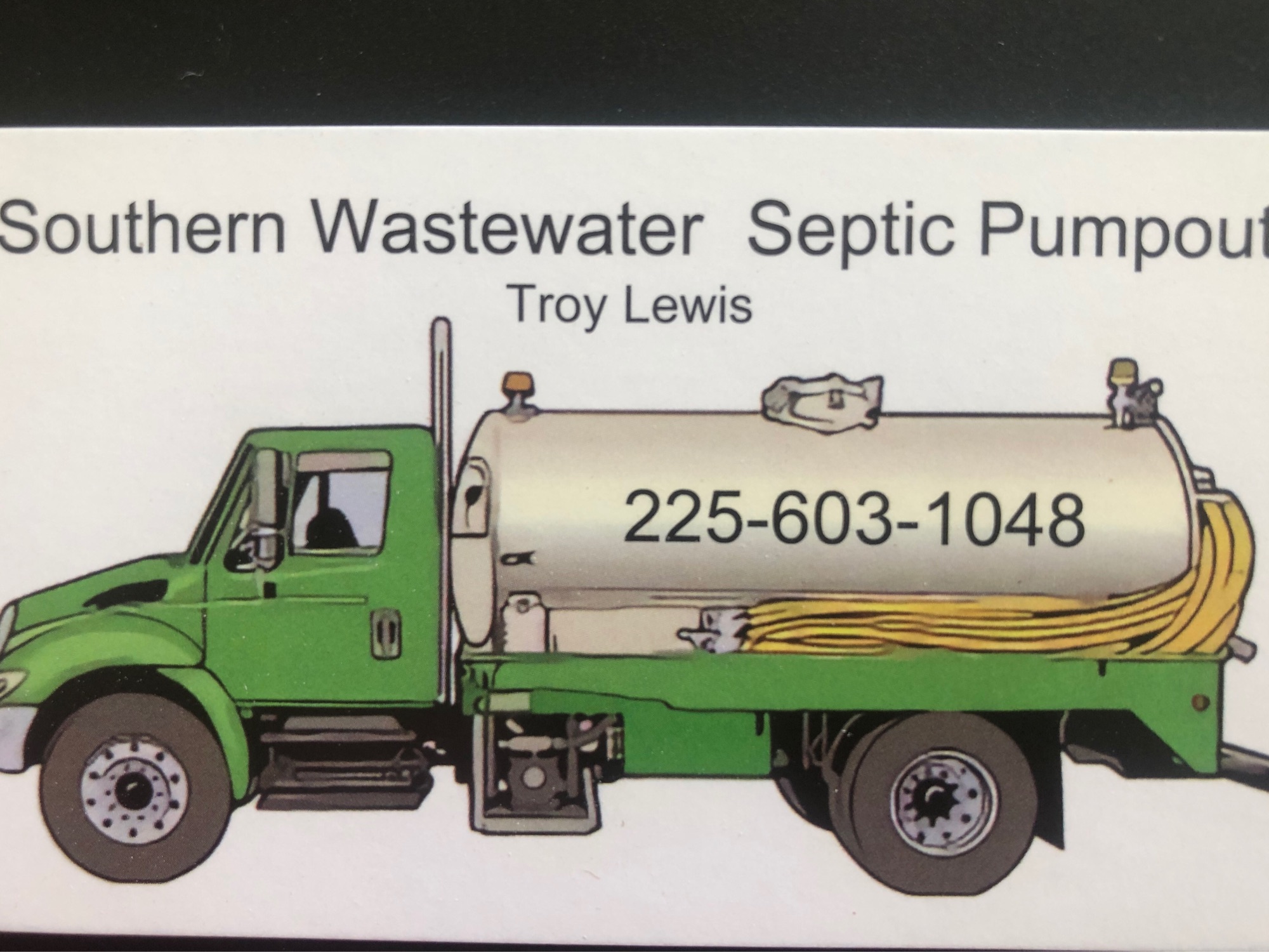 Southern Wastewater Sewer Septic Pump Out Logo