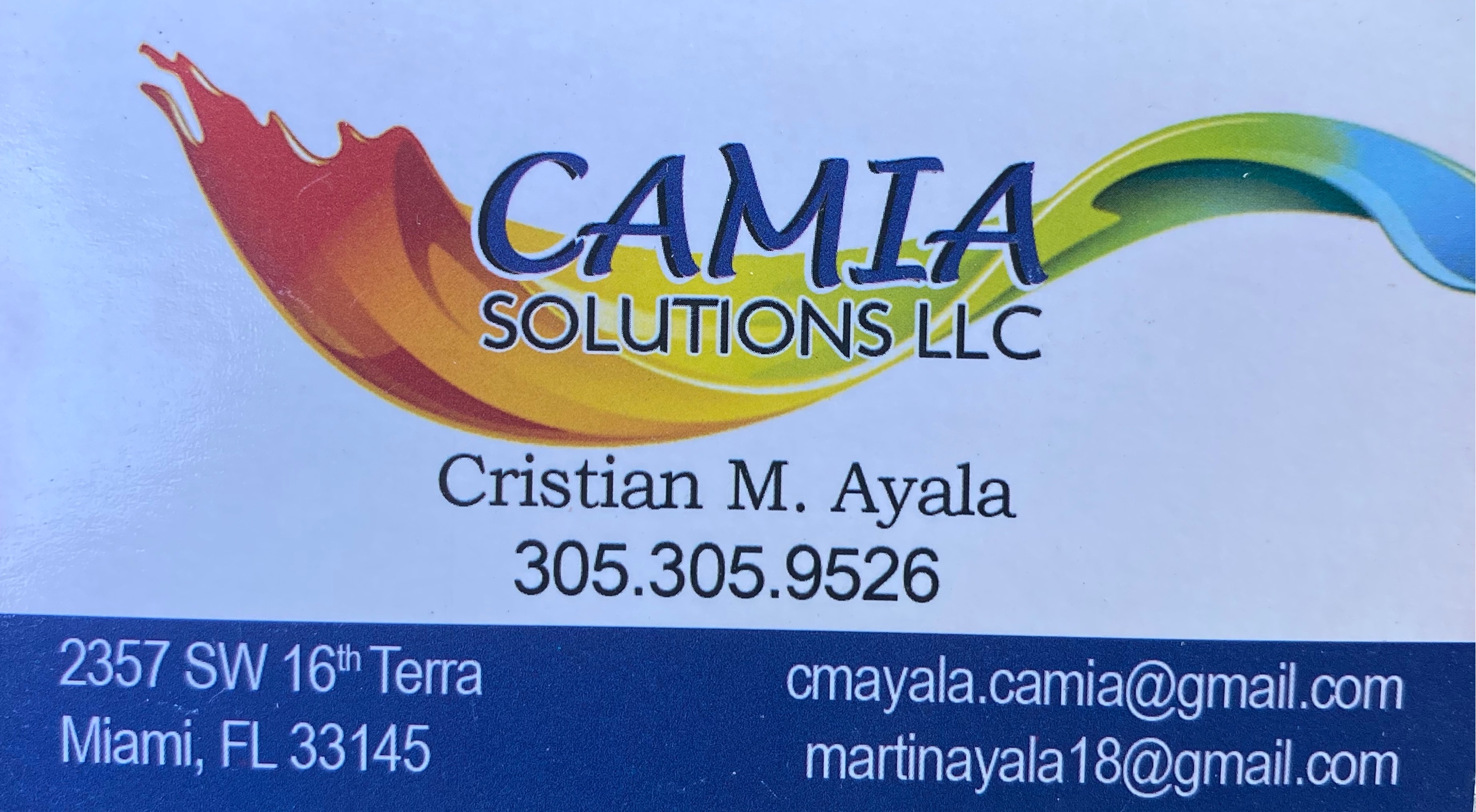 Camia Solutions, LLC Logo