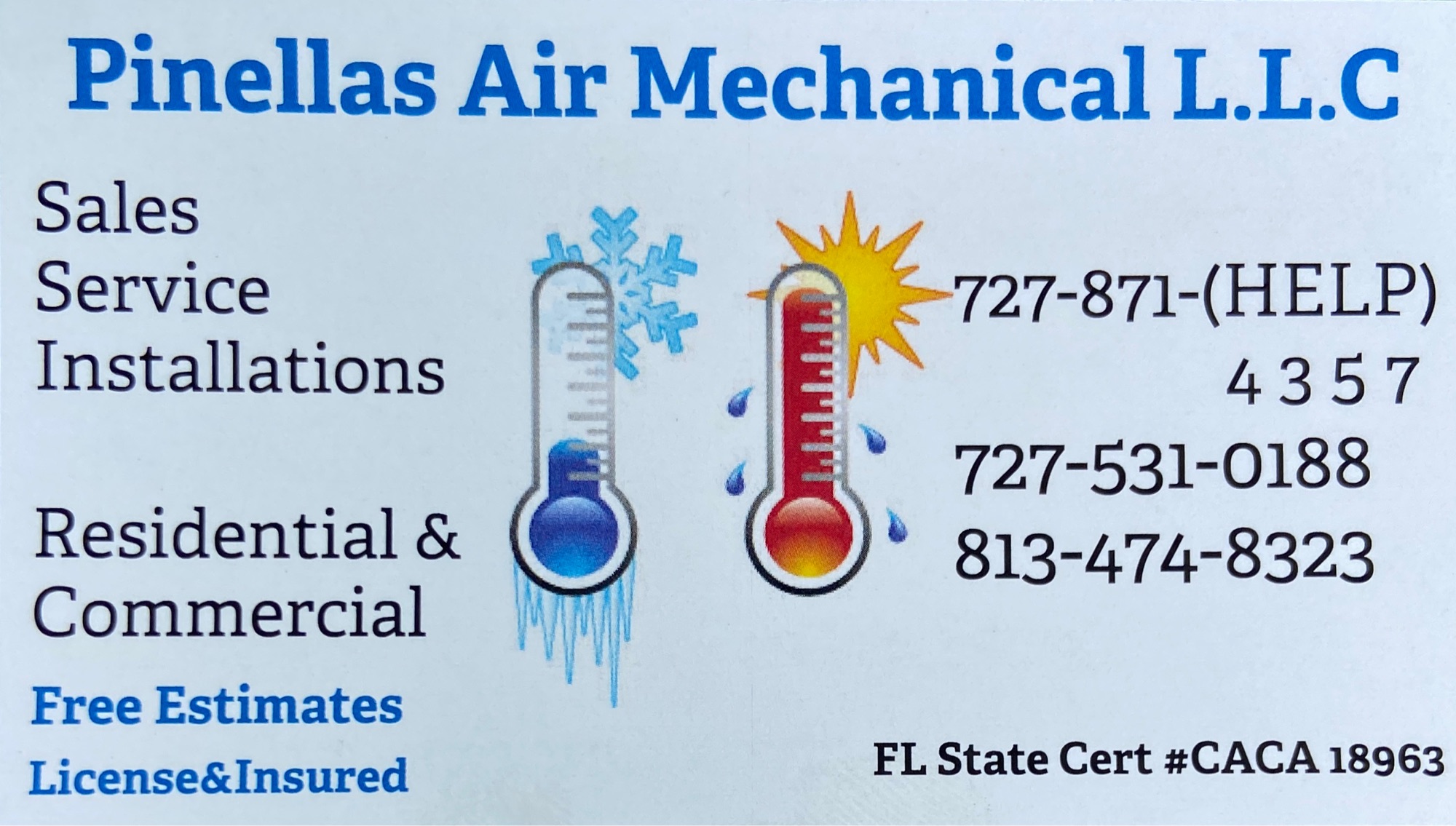 Pinellas Air Mechanical, LLC Logo