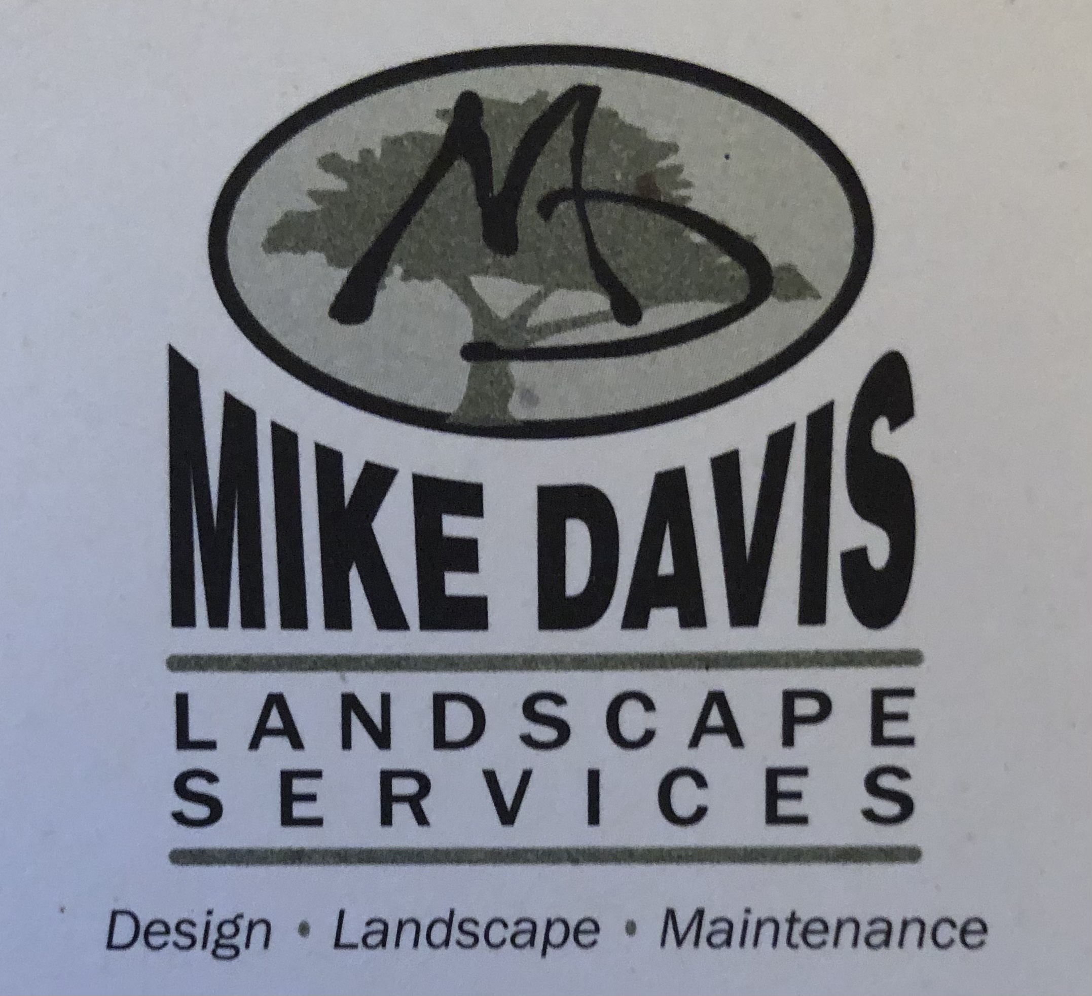 Mike Davis Landscape Services Logo