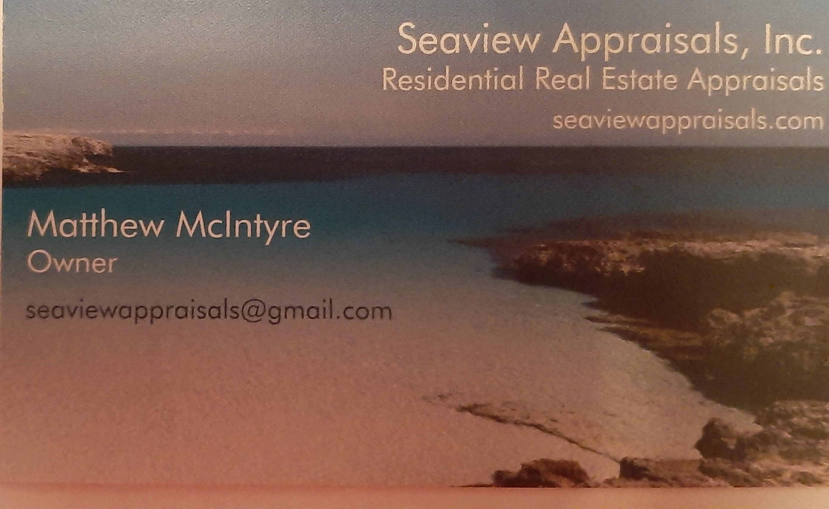 Seaview Appraisals Logo