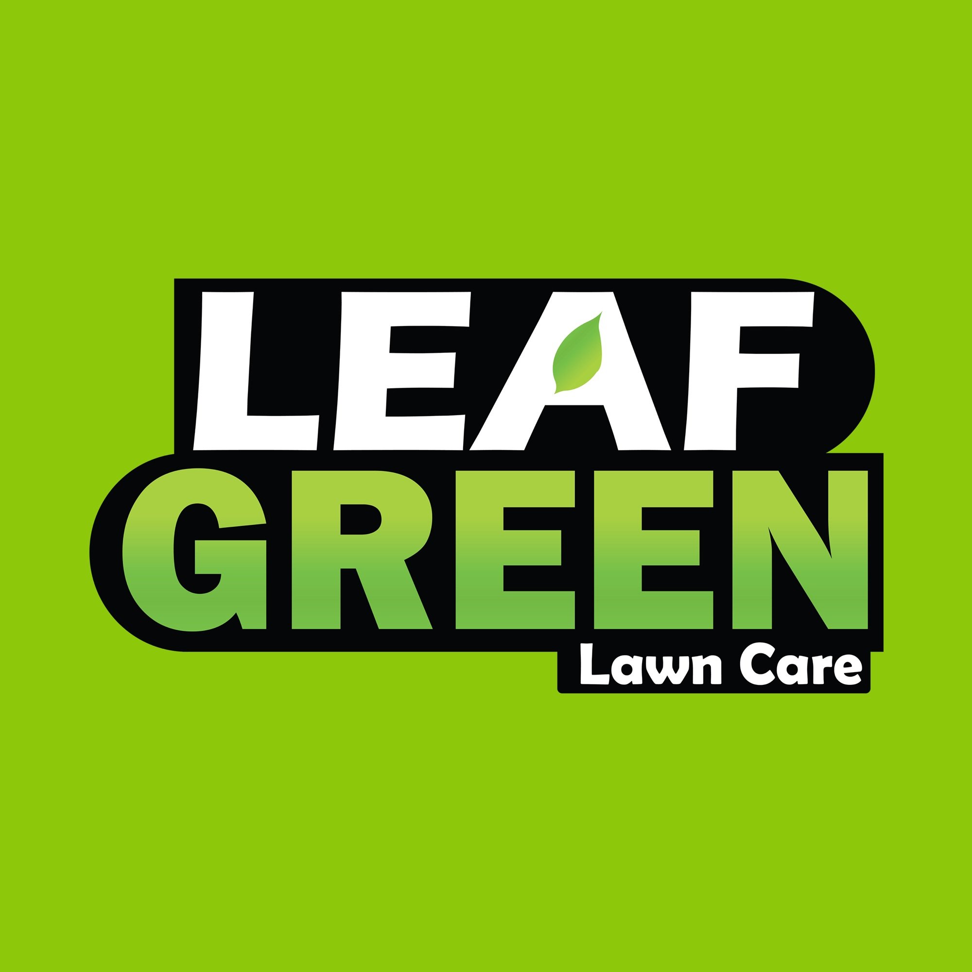 LeafGreen LawnCare Logo