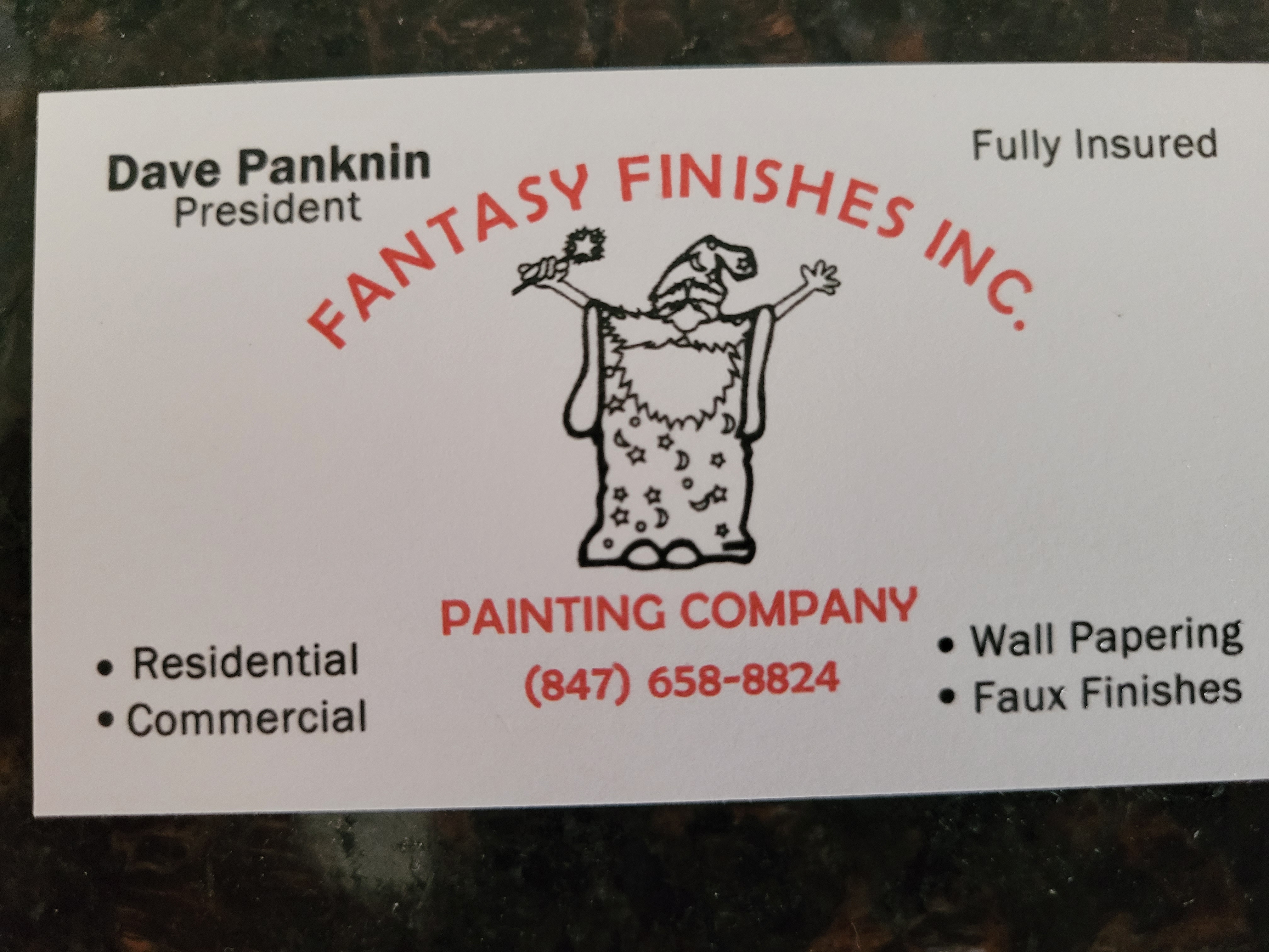 Fantasy Finishes, Inc Logo