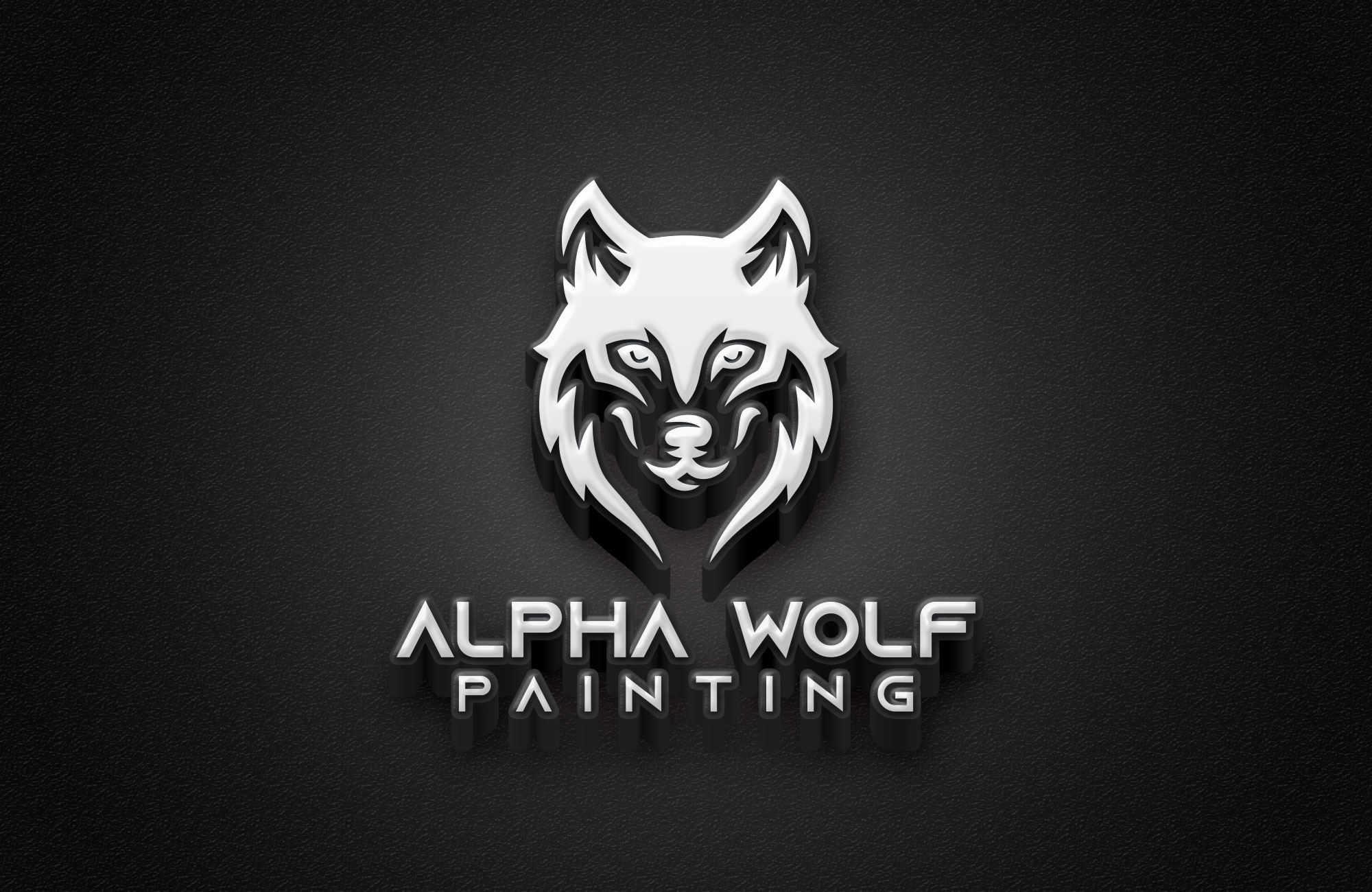 Alpha Wolf Painting, LLC Logo