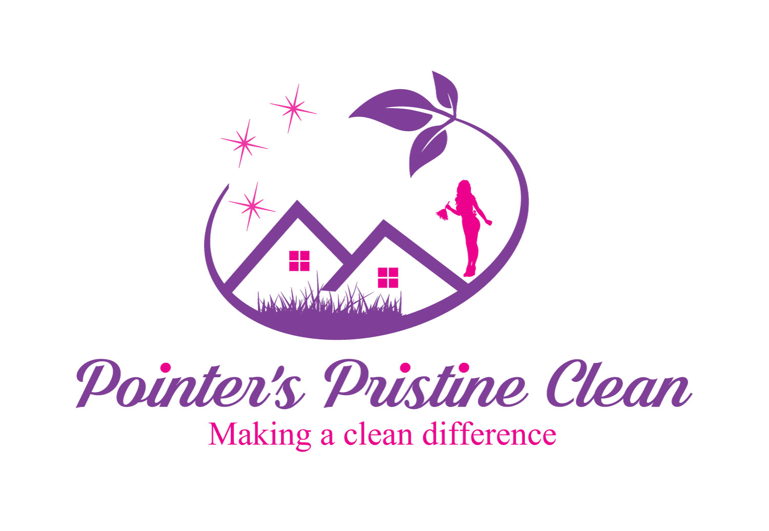Pointer's Pristine Clean Logo