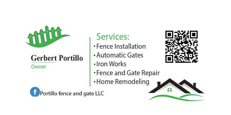 Portillo Fences and Gates LLC Logo