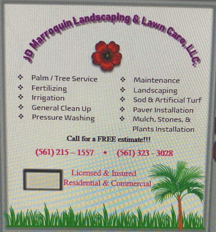 JD Marroquin Landscaping & Lawn Care, LLC Logo