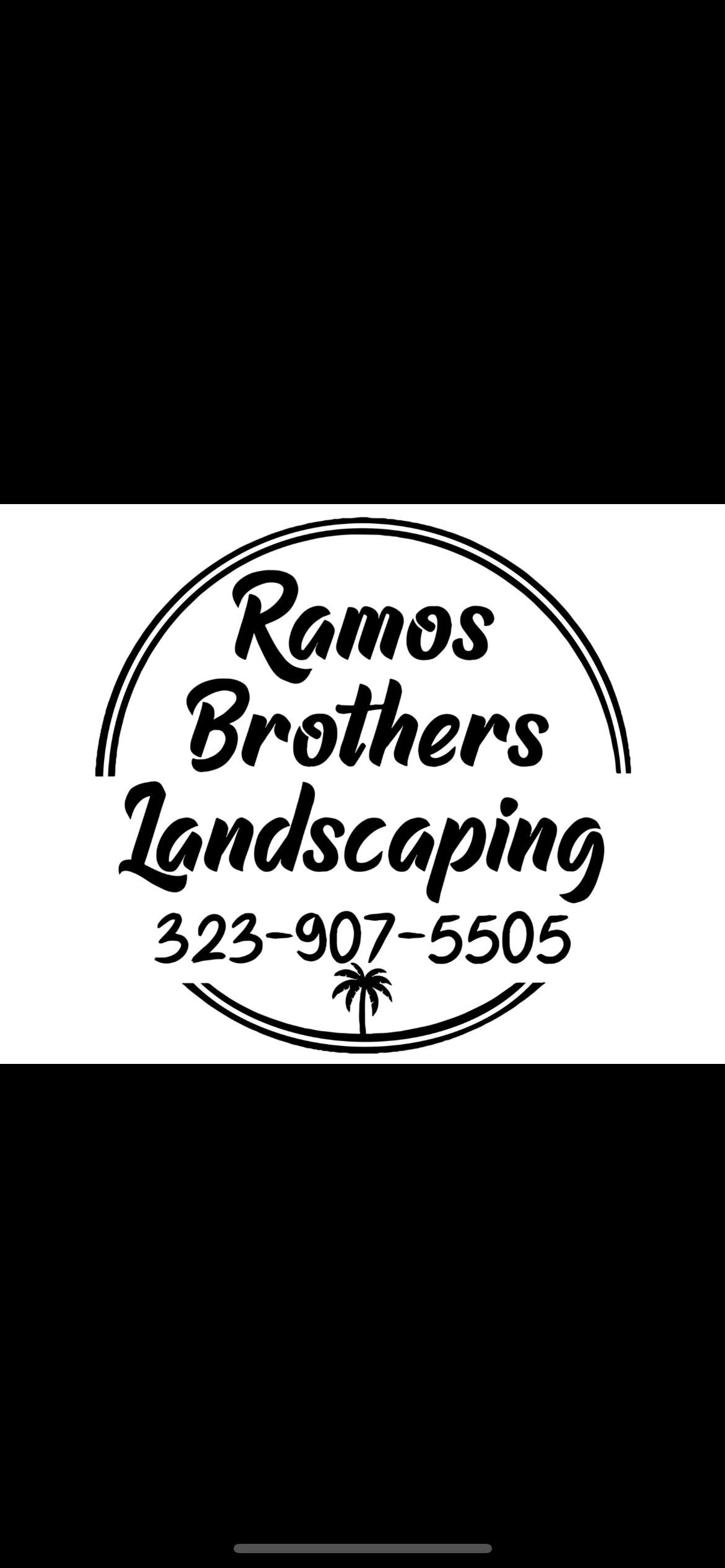 Ramos Brothers Landscaping -Unlicensed Contractor Logo