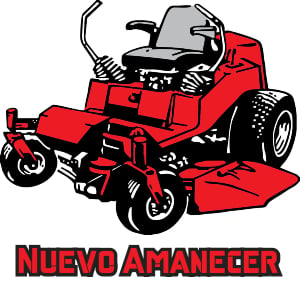 Nuevo Amanecer Landscaping / Fencing Logo