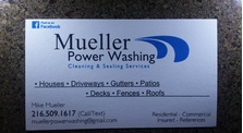 Mueller Power Washing Logo