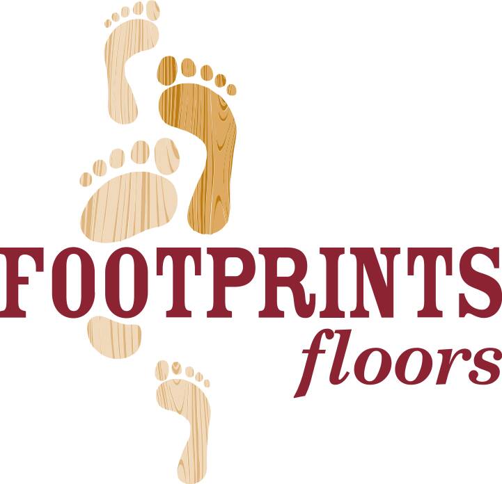 Footprints Floors of Raleigh Logo