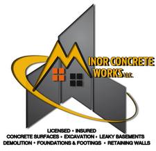 Custom Concrete Work Logo
