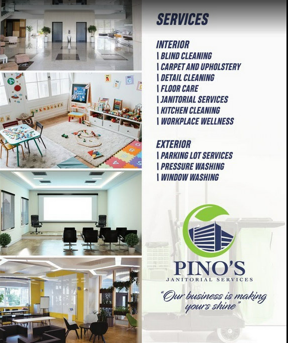 Pino's Janitorial Services Corp. Logo