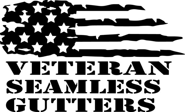 Veteran Seamless Gutters Logo