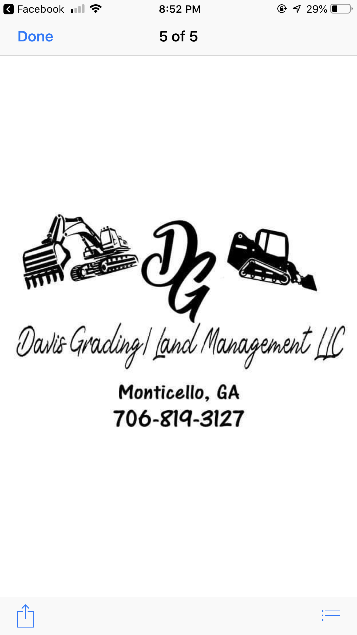 Davis Grading and Land Management, LLC Logo