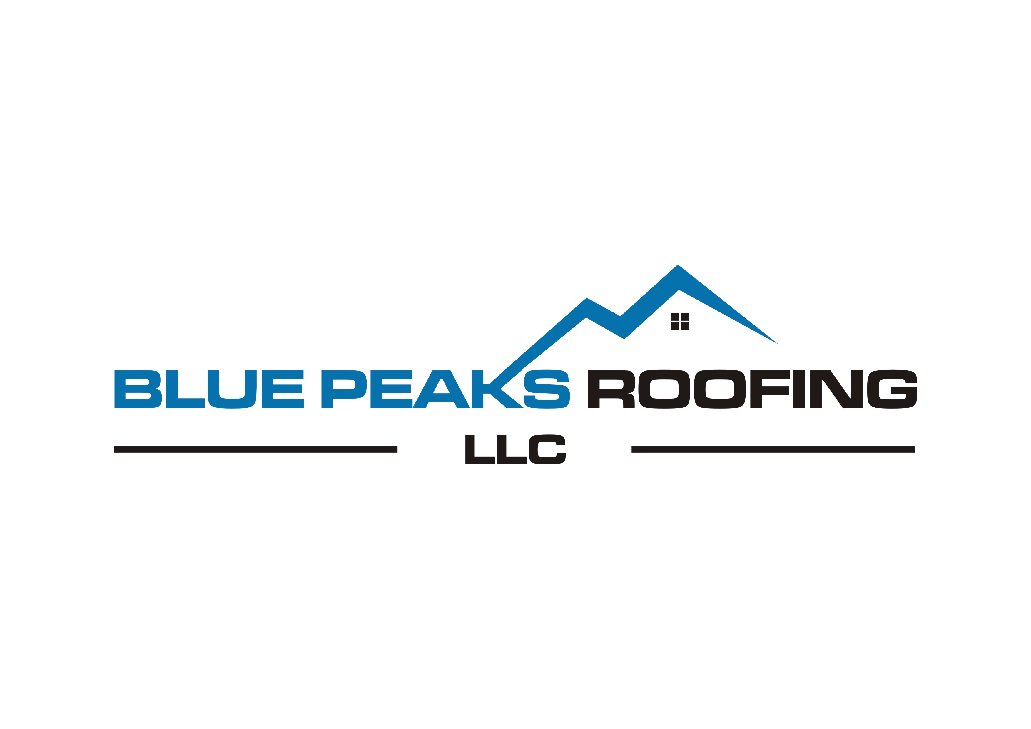 Blue Peaks Roofing, LLC Logo