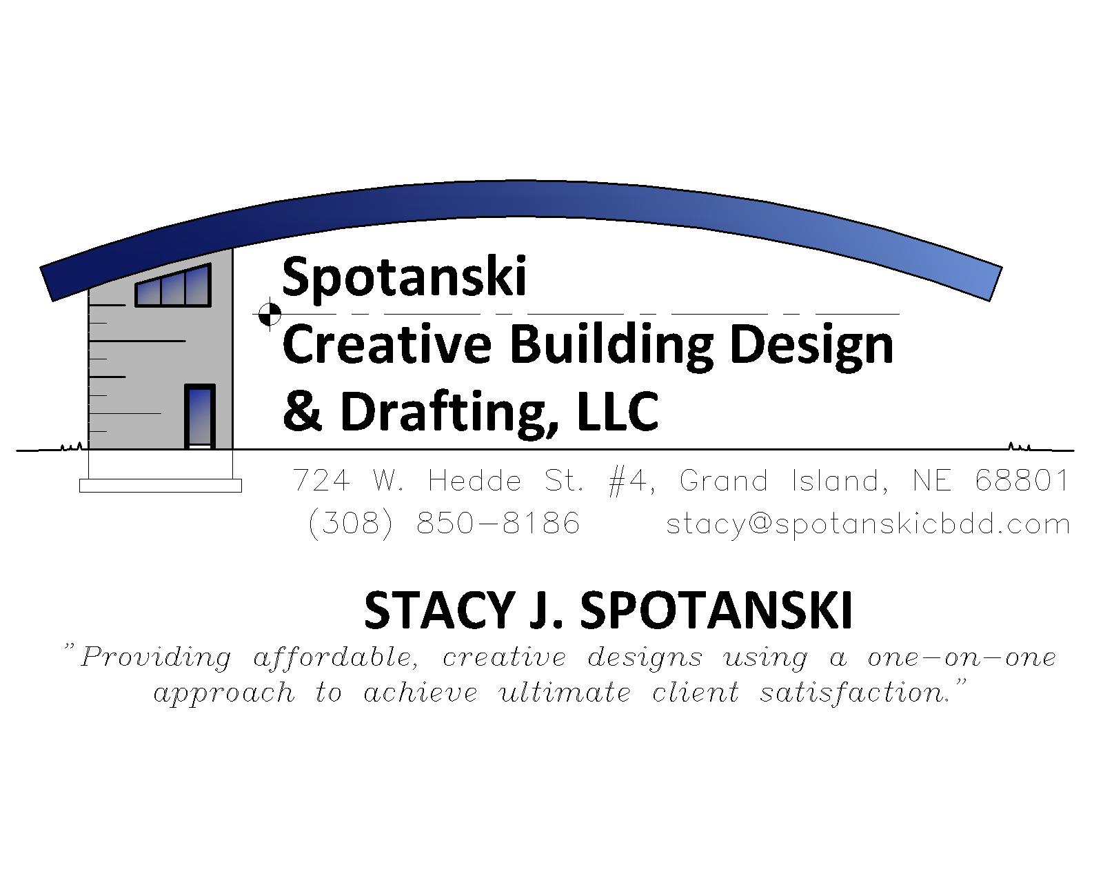 Spotanski Creative Building Design & Drafting Logo
